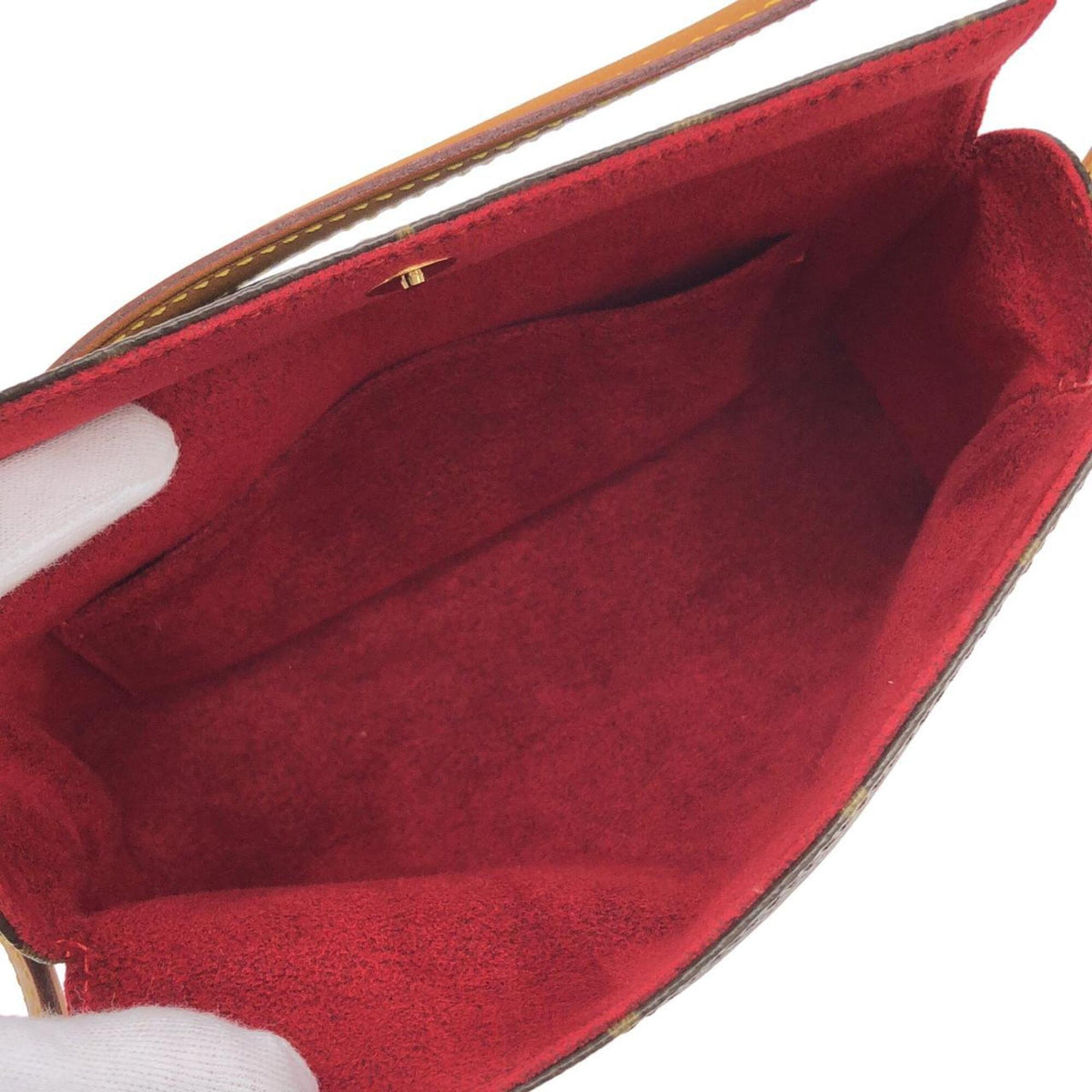 Louis Vuitton Brown Coated Canvas Handbag (Pre-Owned)