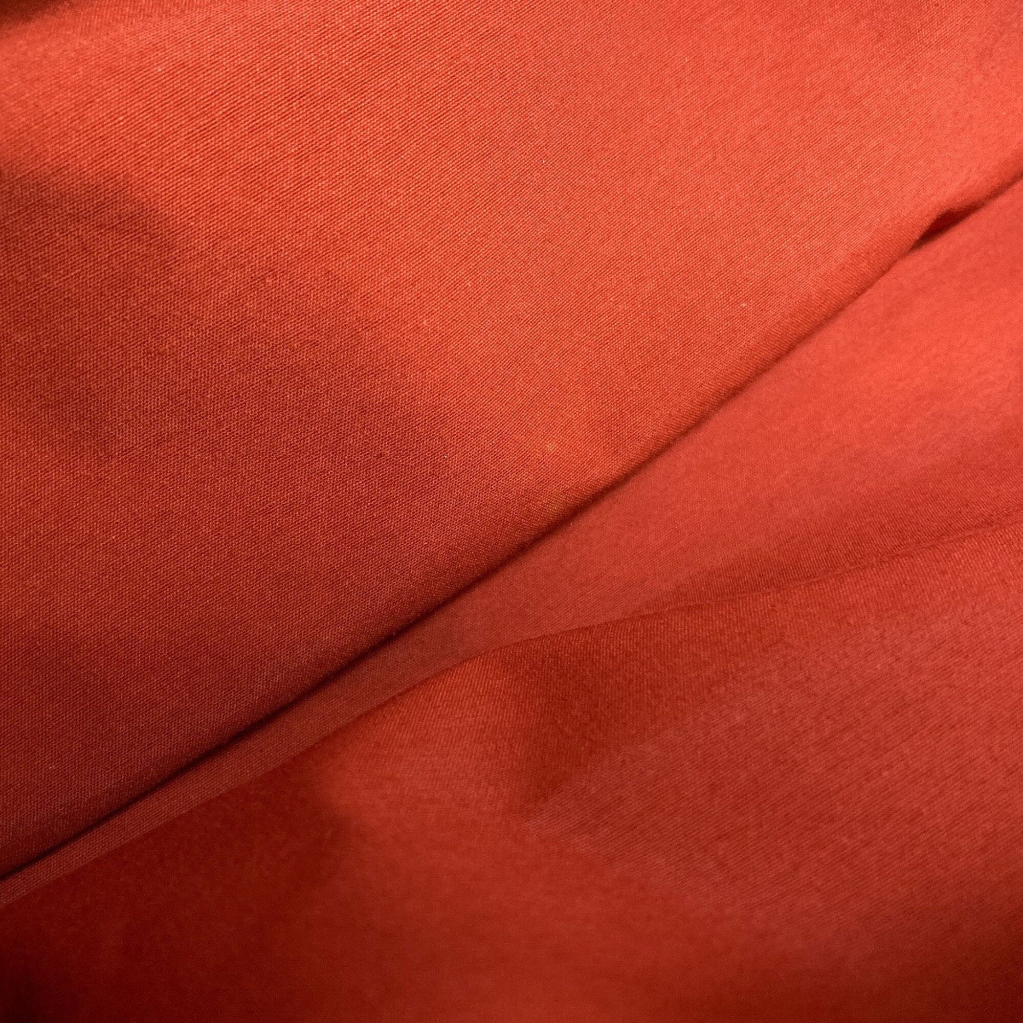 Hermes Orange Cotton Polyester Tote Bag (Pre-Owned)