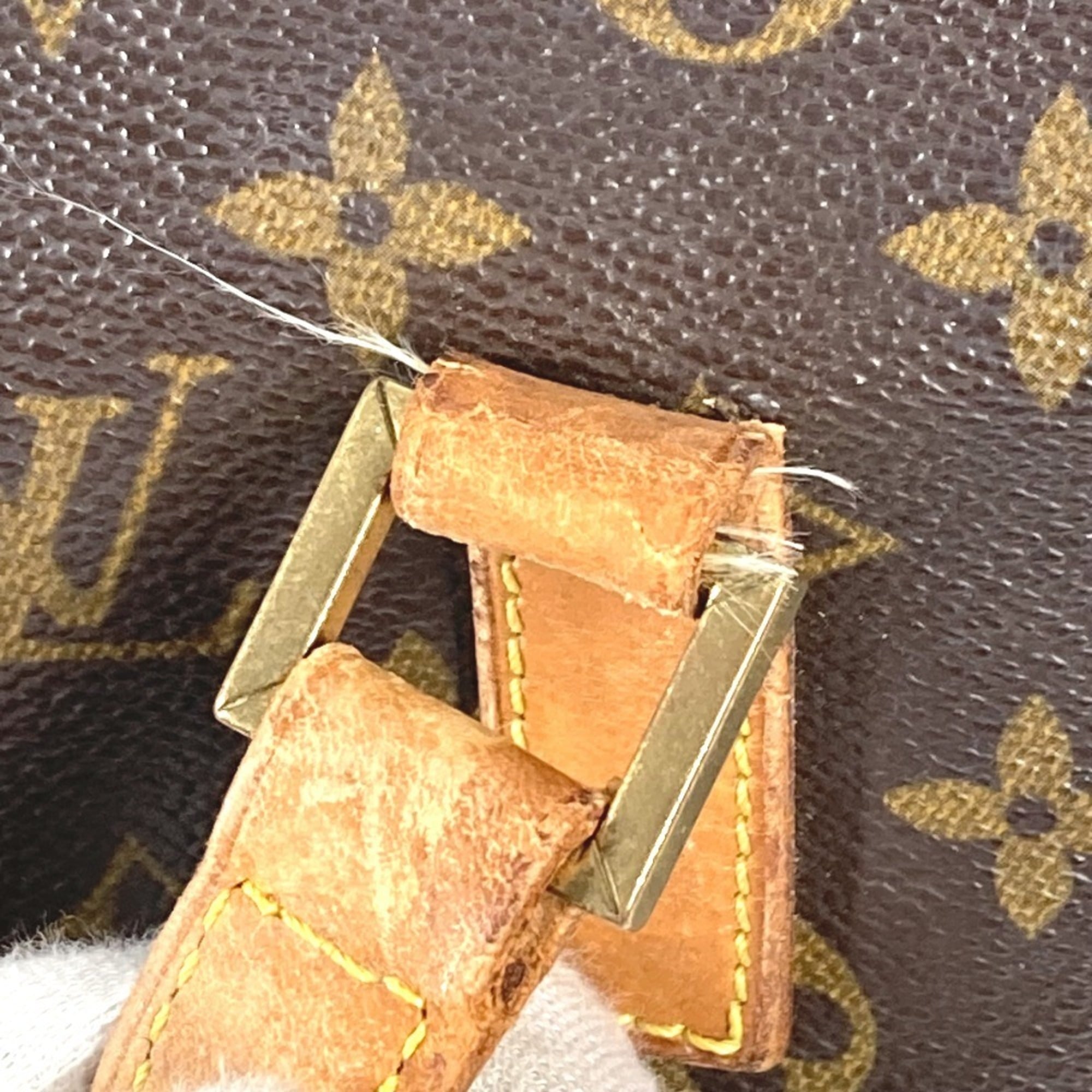 Louis Vuitton Brown Monogram Monogram Canvas Shoulder Bag Tote Bag (Pre-Owned)