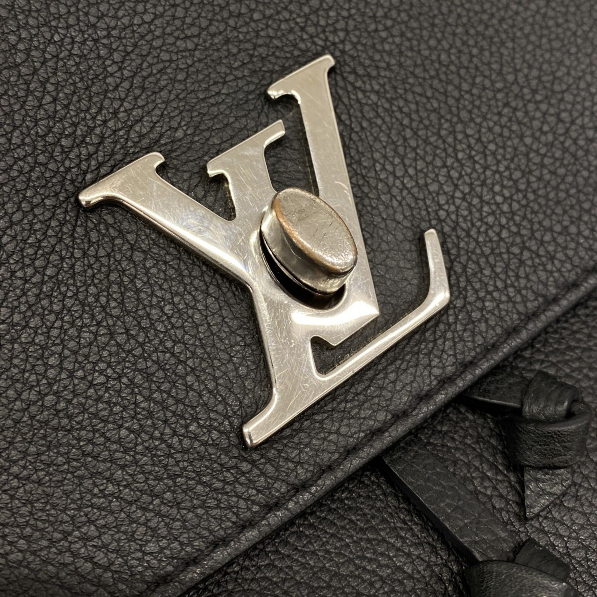 Louis Vuitton Noir Backpack (Pre-Owned)