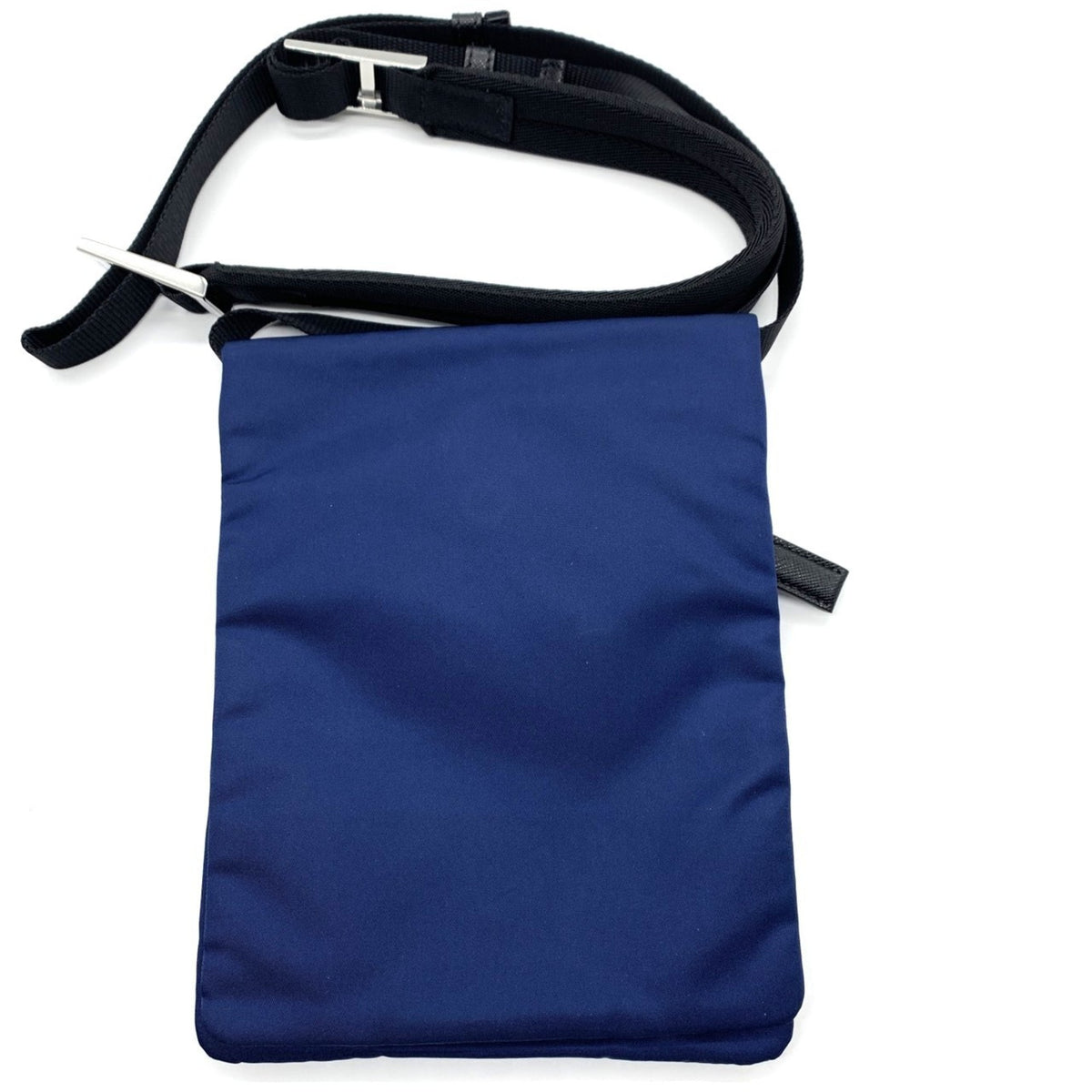 Prada Blue Nylon Shoulder Bag (Pre-Owned)