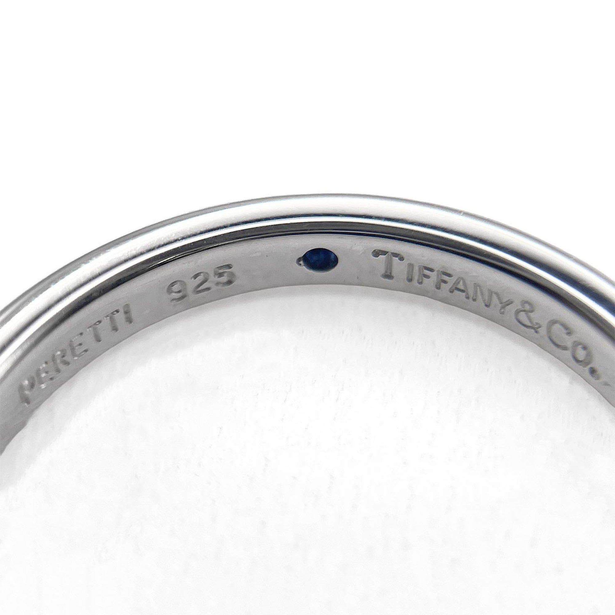 Tiffany Silver Silver 925 Band Ring (Pre-Owned)