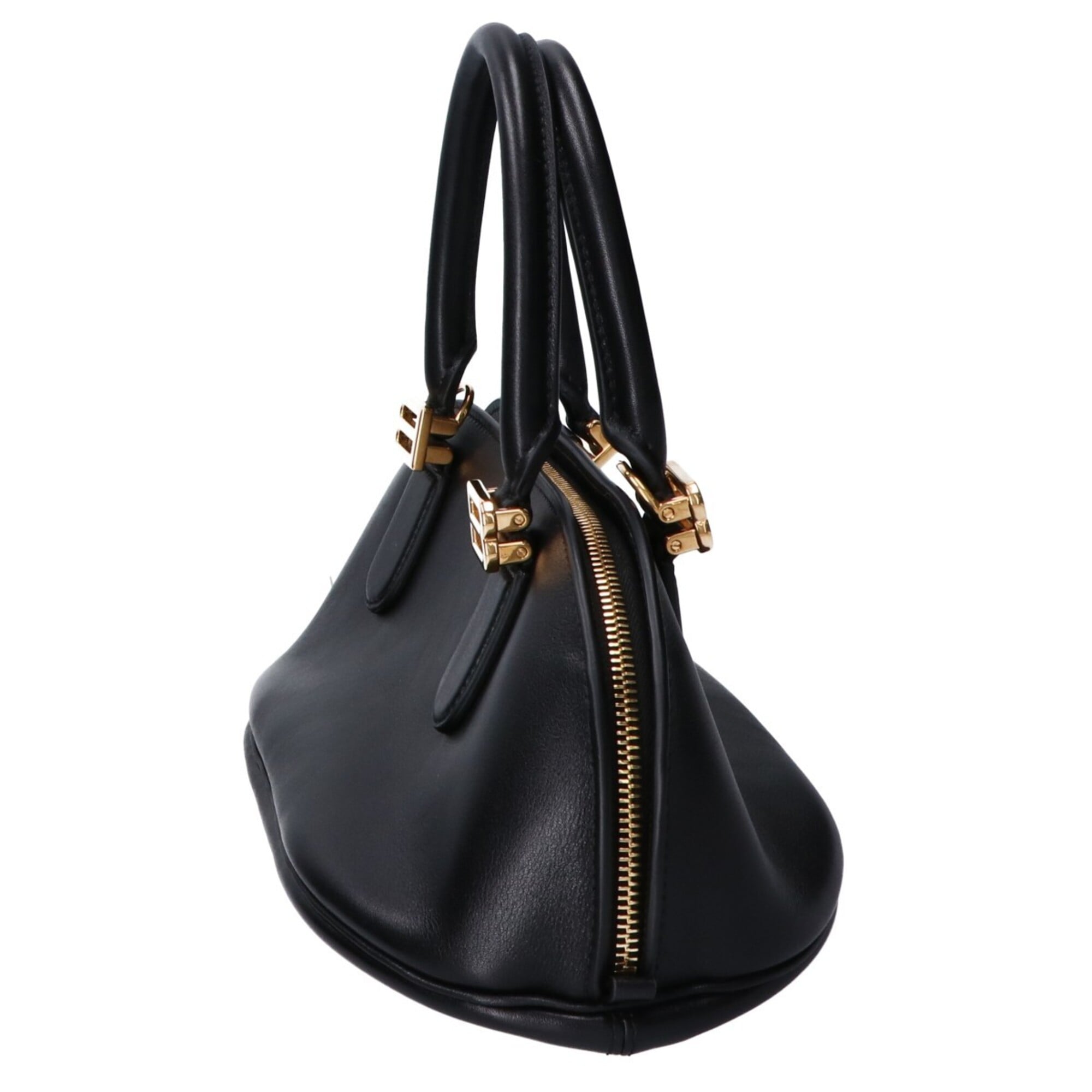 Balenciaga Black Leather Shoulder Bag (Pre-Owned)