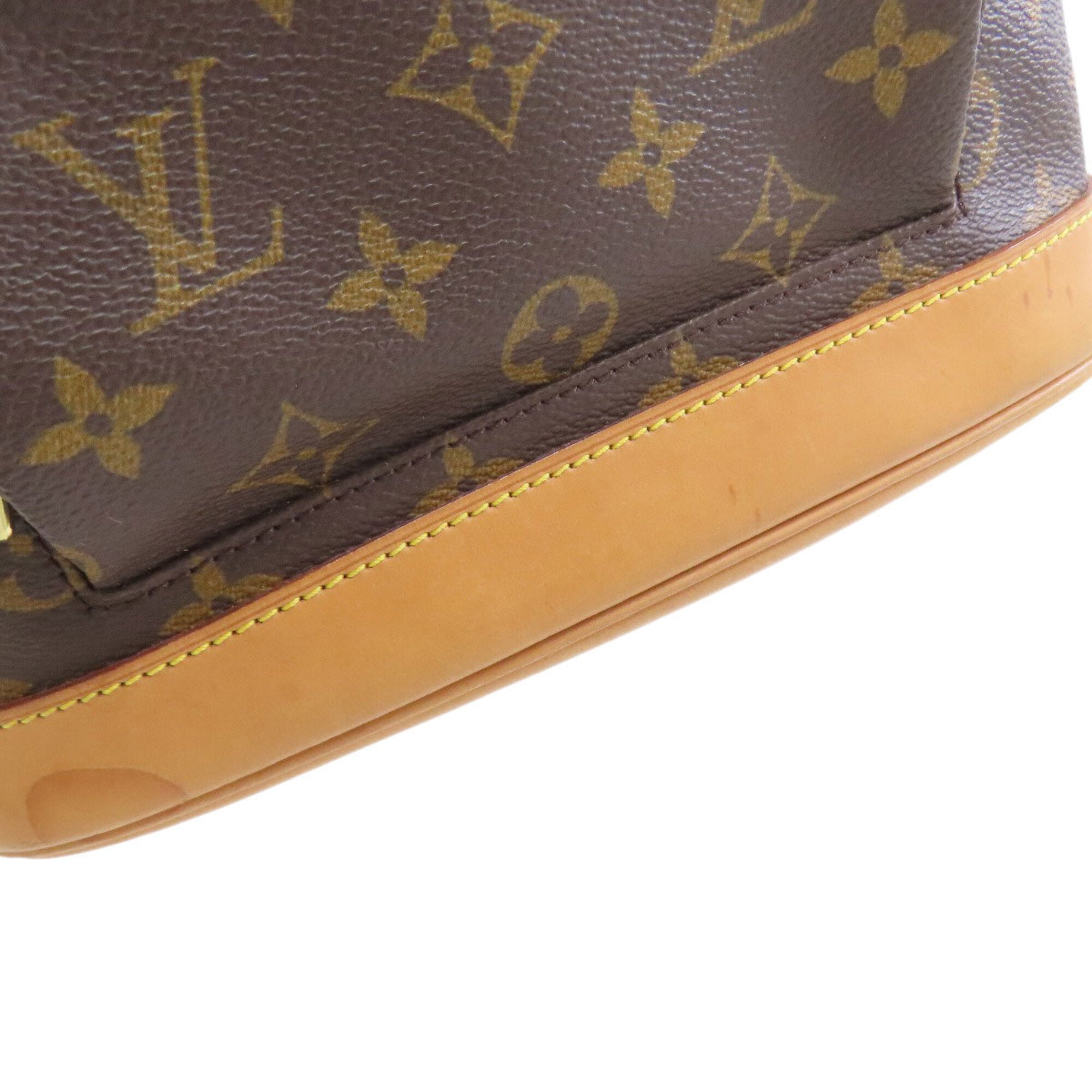 Louis Vuitton Brown Monogram Canvas Backpack (Pre-Owned)