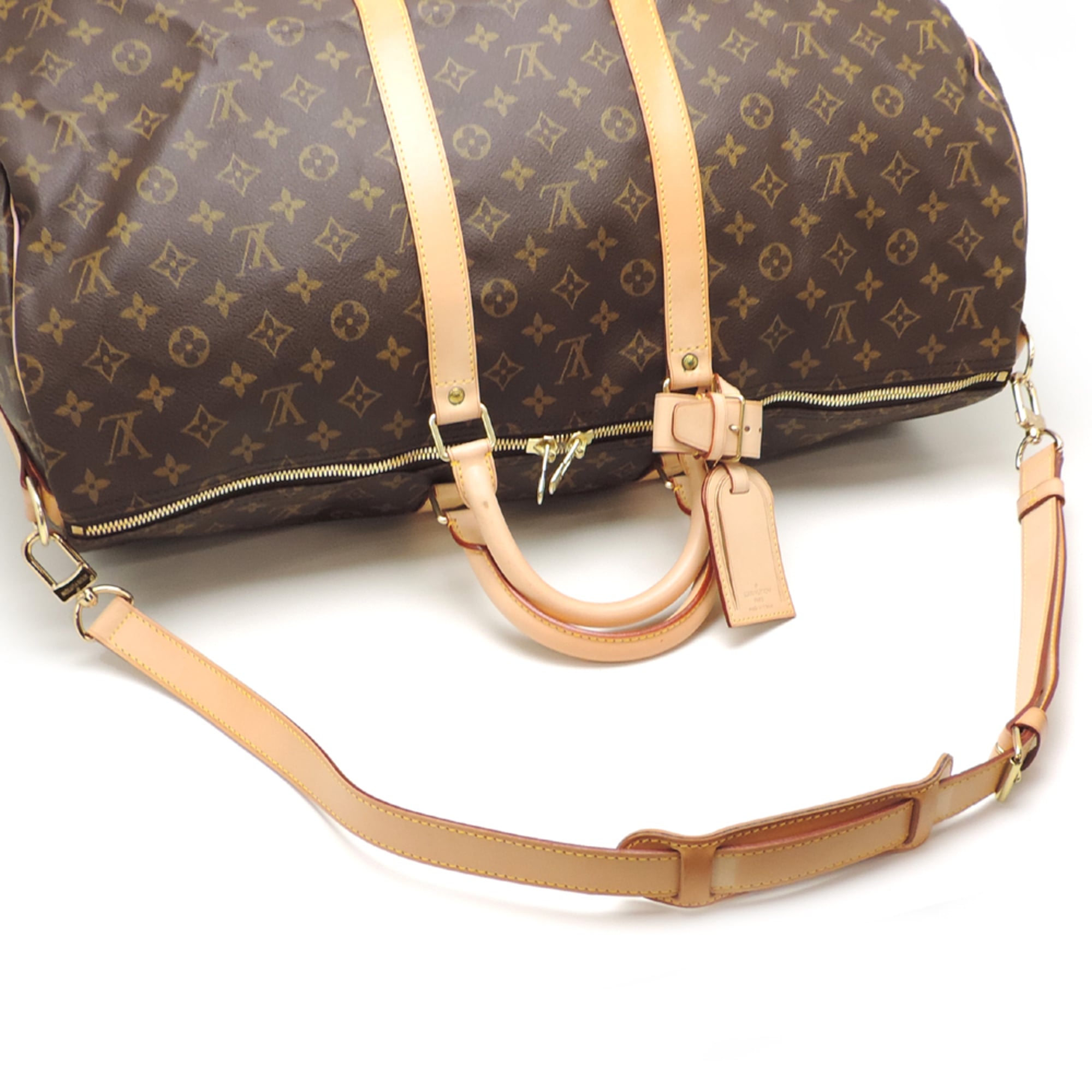 Louis Vuitton Brown Monogram Boston Bag (Pre-Owned)