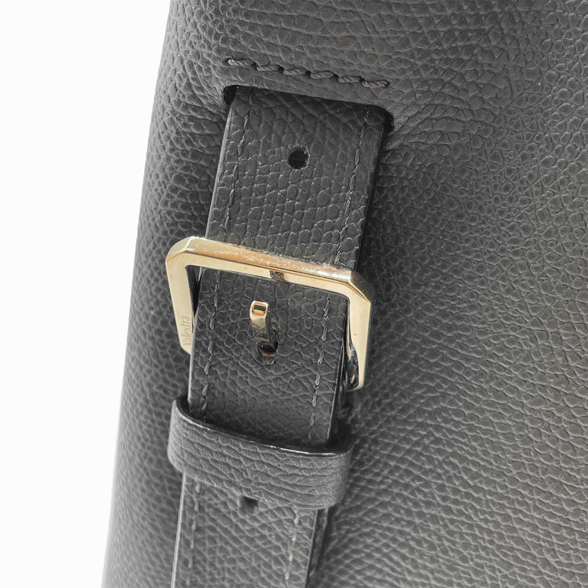 Valextra Gray Shoulder Bag (Pre-Owned)