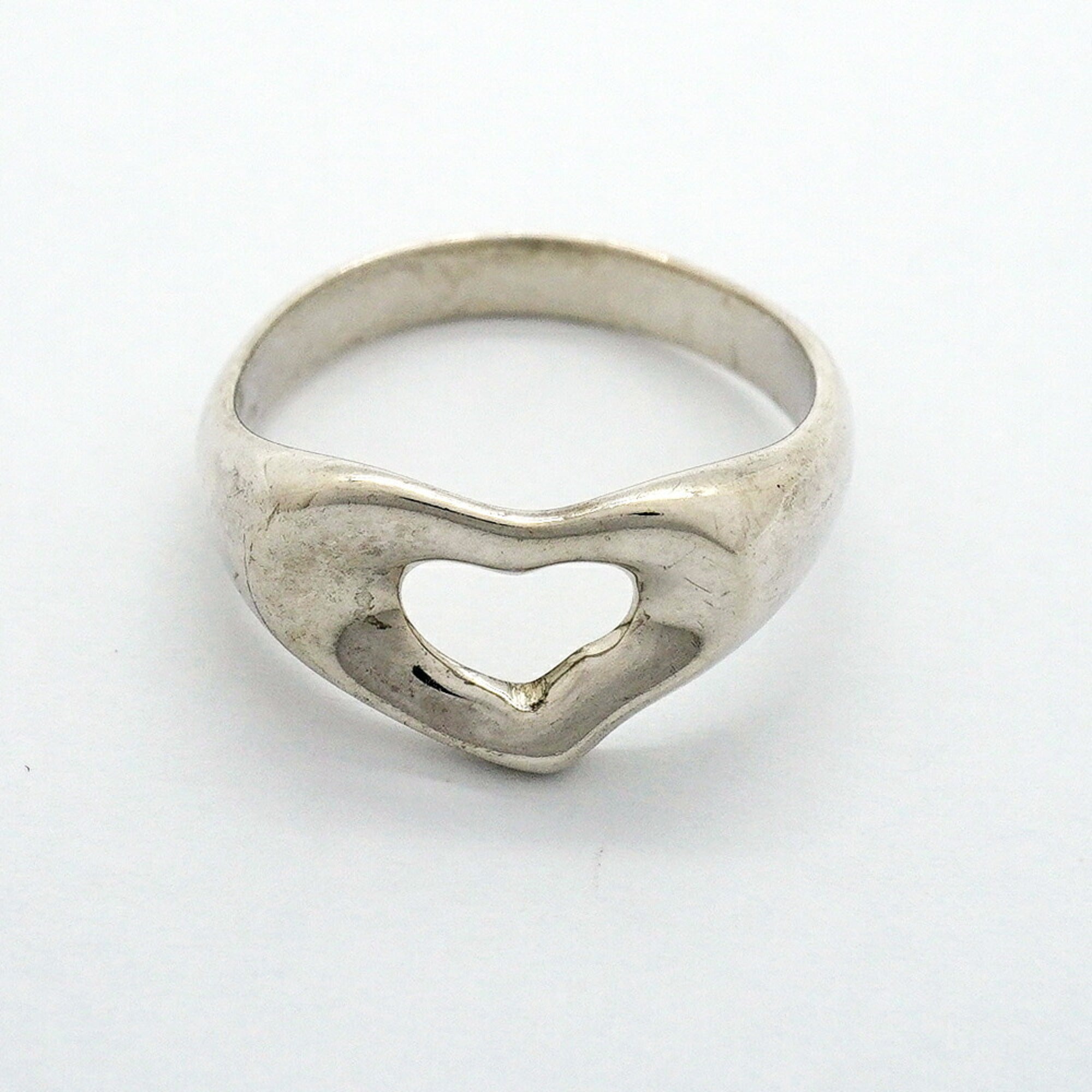 Tiffany Silver 925 Band Ring (Pre-Owned)