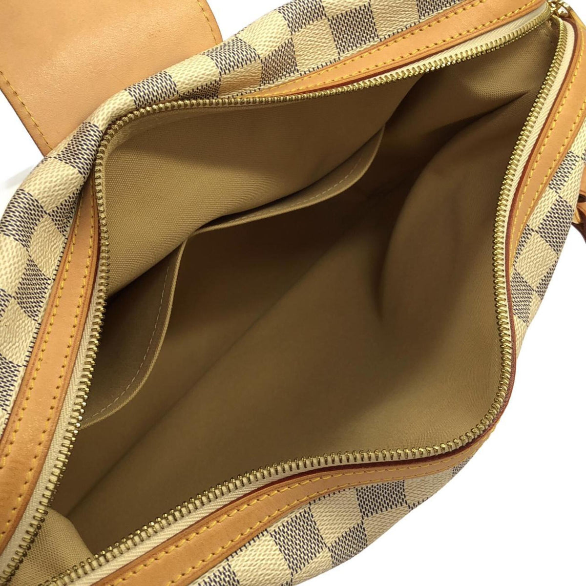 Louis Vuitton Azur Coated Canvas Shoulder Bag (Pre-Owned)