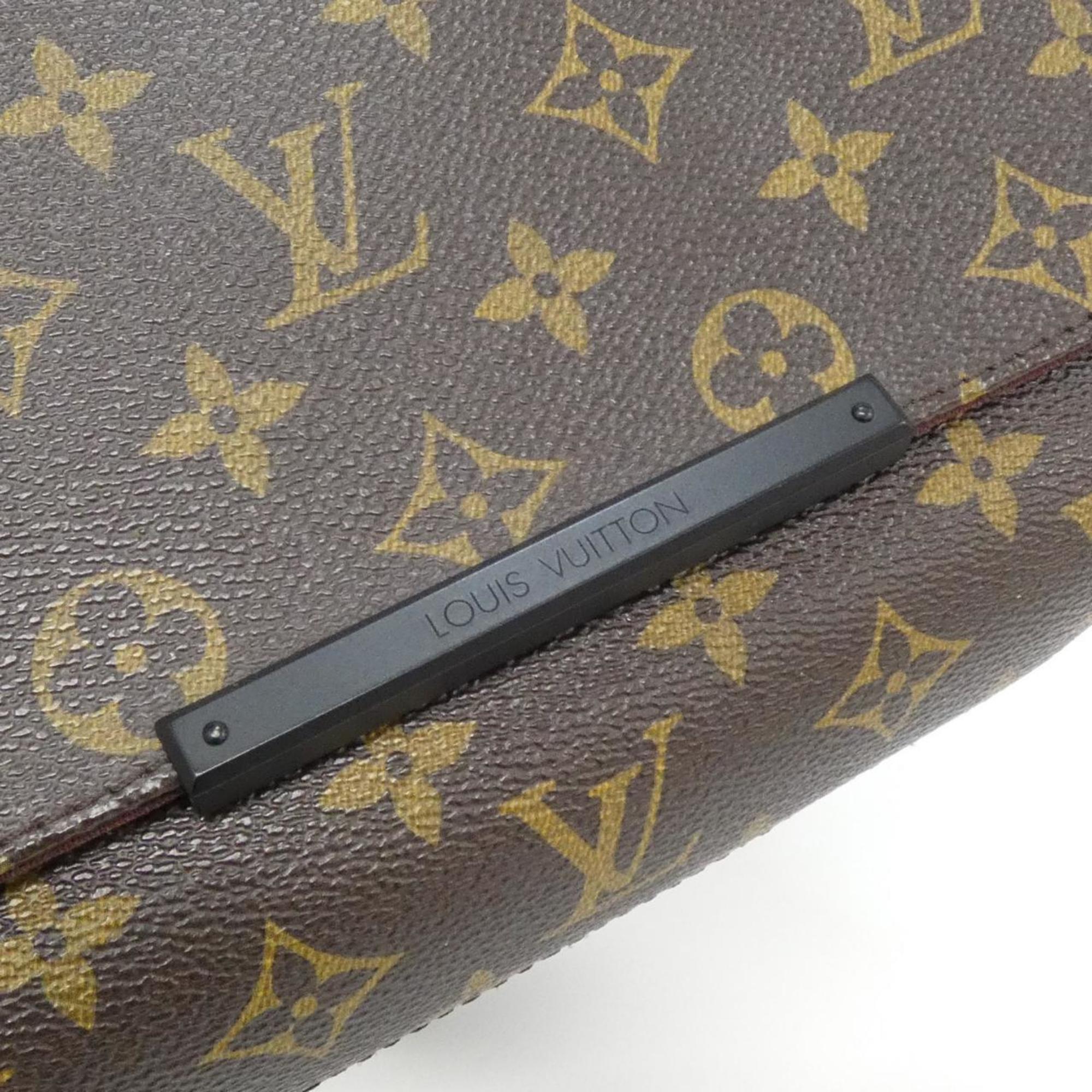 Louis Vuitton Monogram Macassar Marron Coated Canvas Shoulder Bag (Pre-Owned)