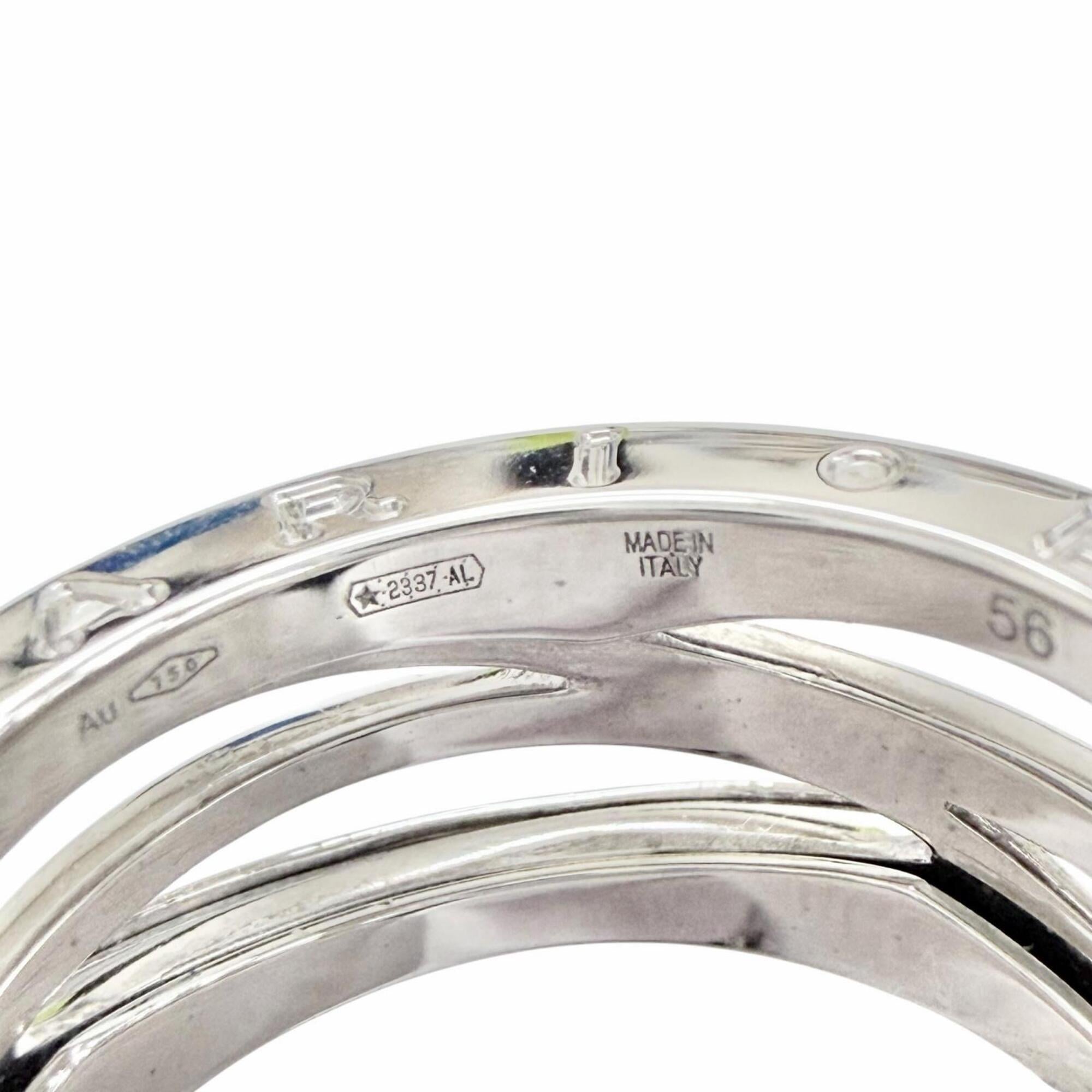 Bvlgari White Gold White Gold (18K) Band Ring (Pre-Owned)