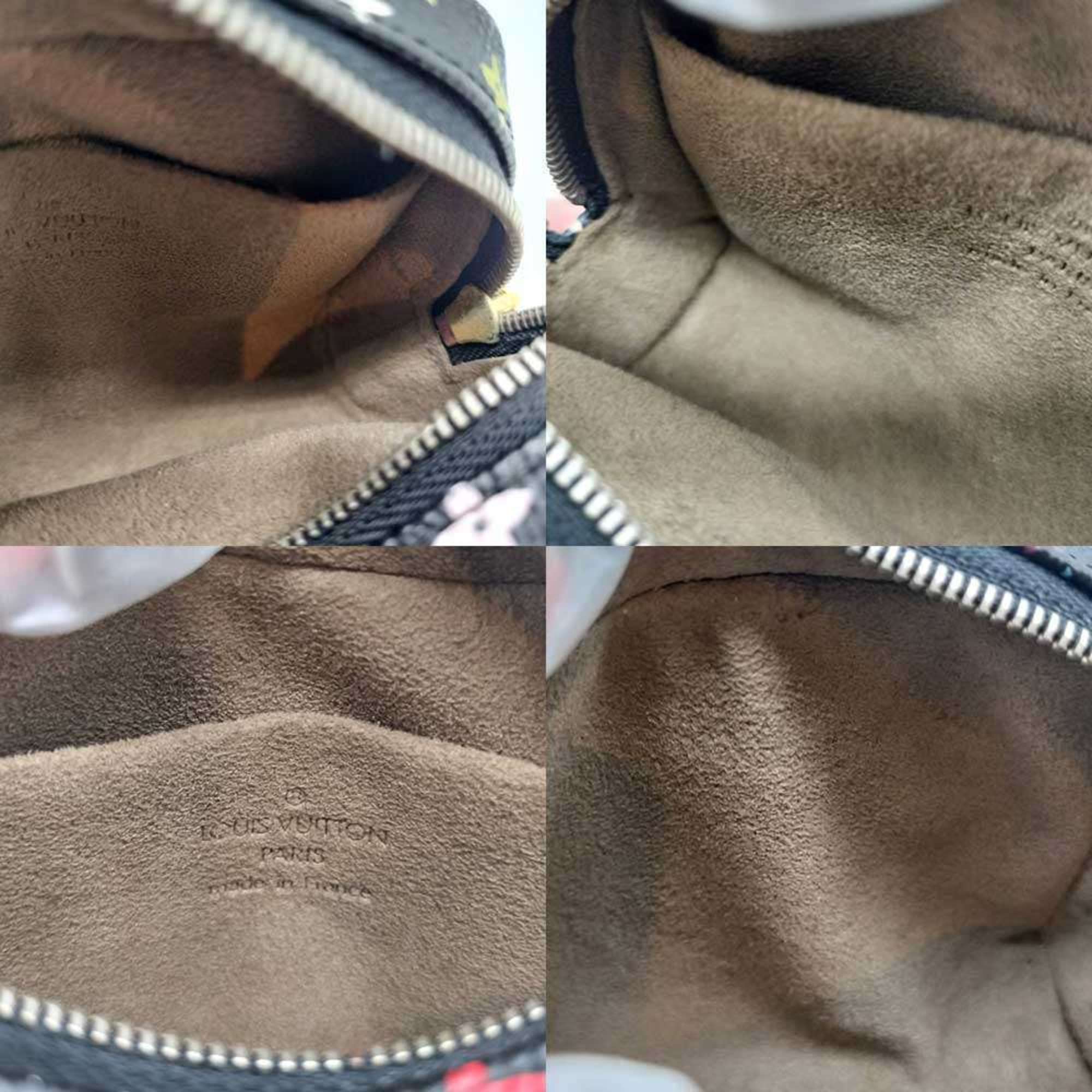 Louis Vuitton Black Monogram Multicolore Pouch (Pre-Owned)