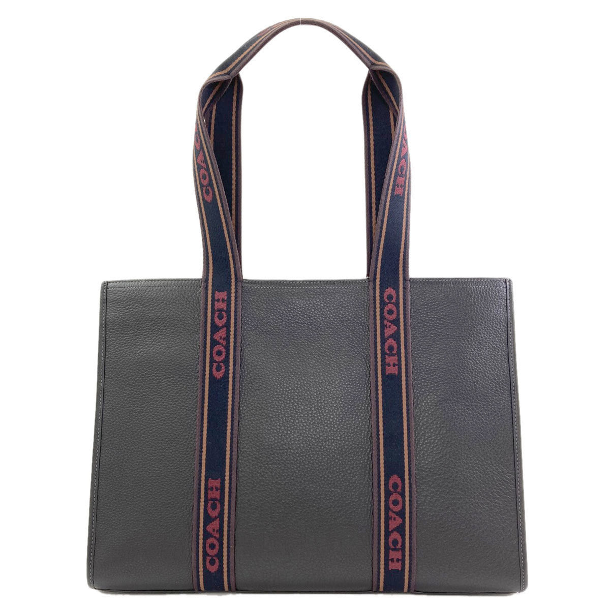 Coach Black Leather Tote Bag (Pre-Owned)