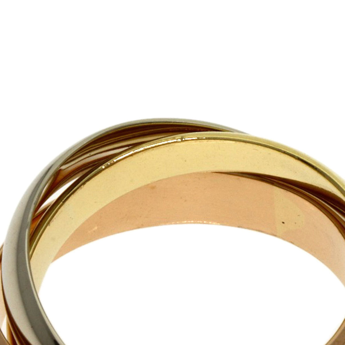 Cartier Trinity Yellow Gold (18K) Pink Gold (18K) White Gold (18K) Band Ring (Pre-Owned)