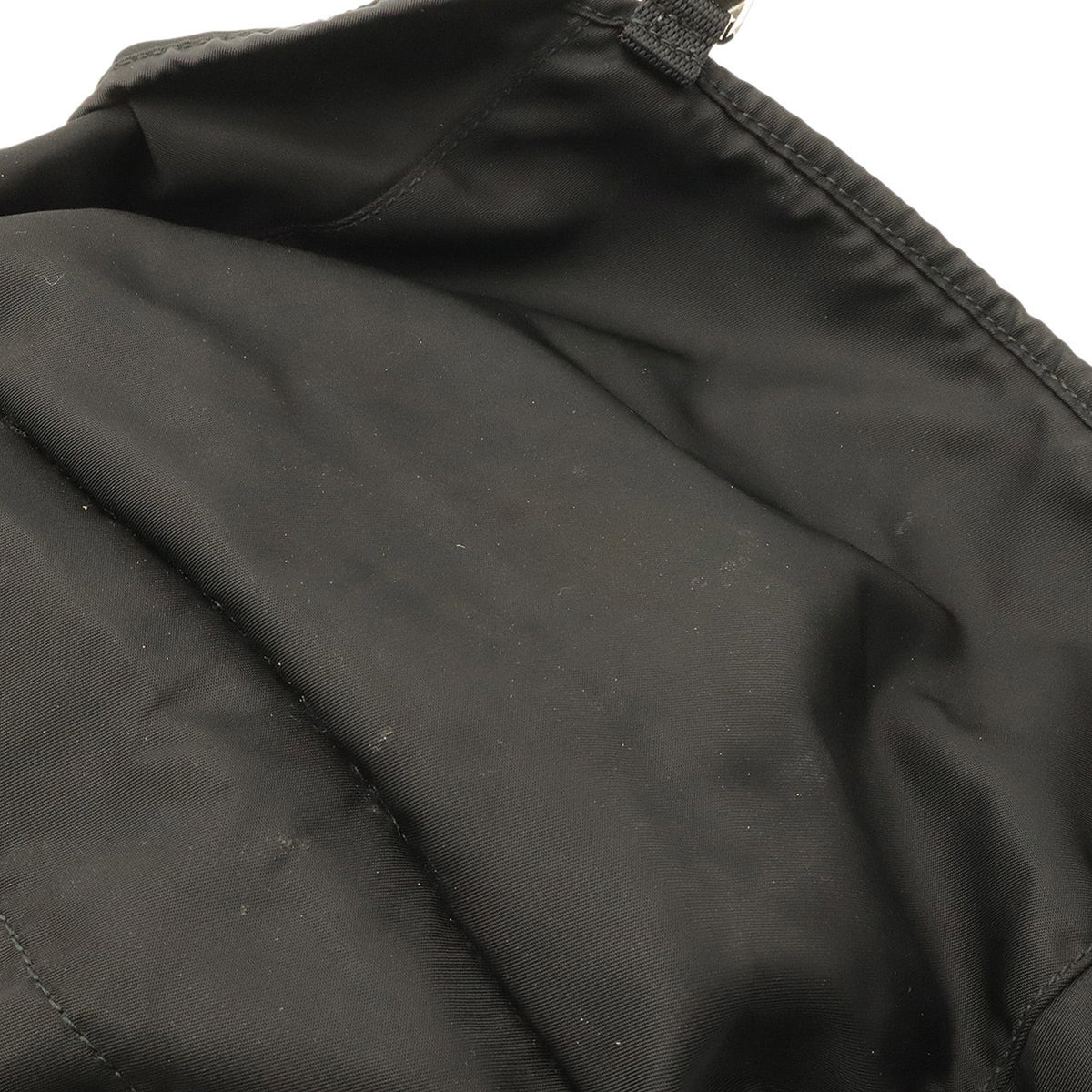 Prada Black Nero Nylon Backpack Shoulder Bag (Pre-Owned)