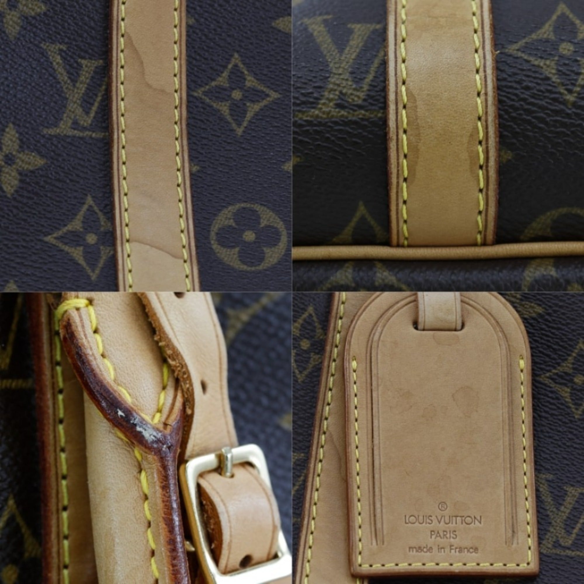 Louis Vuitton Brown Monogram Monogram Boston Bag (Pre-Owned)