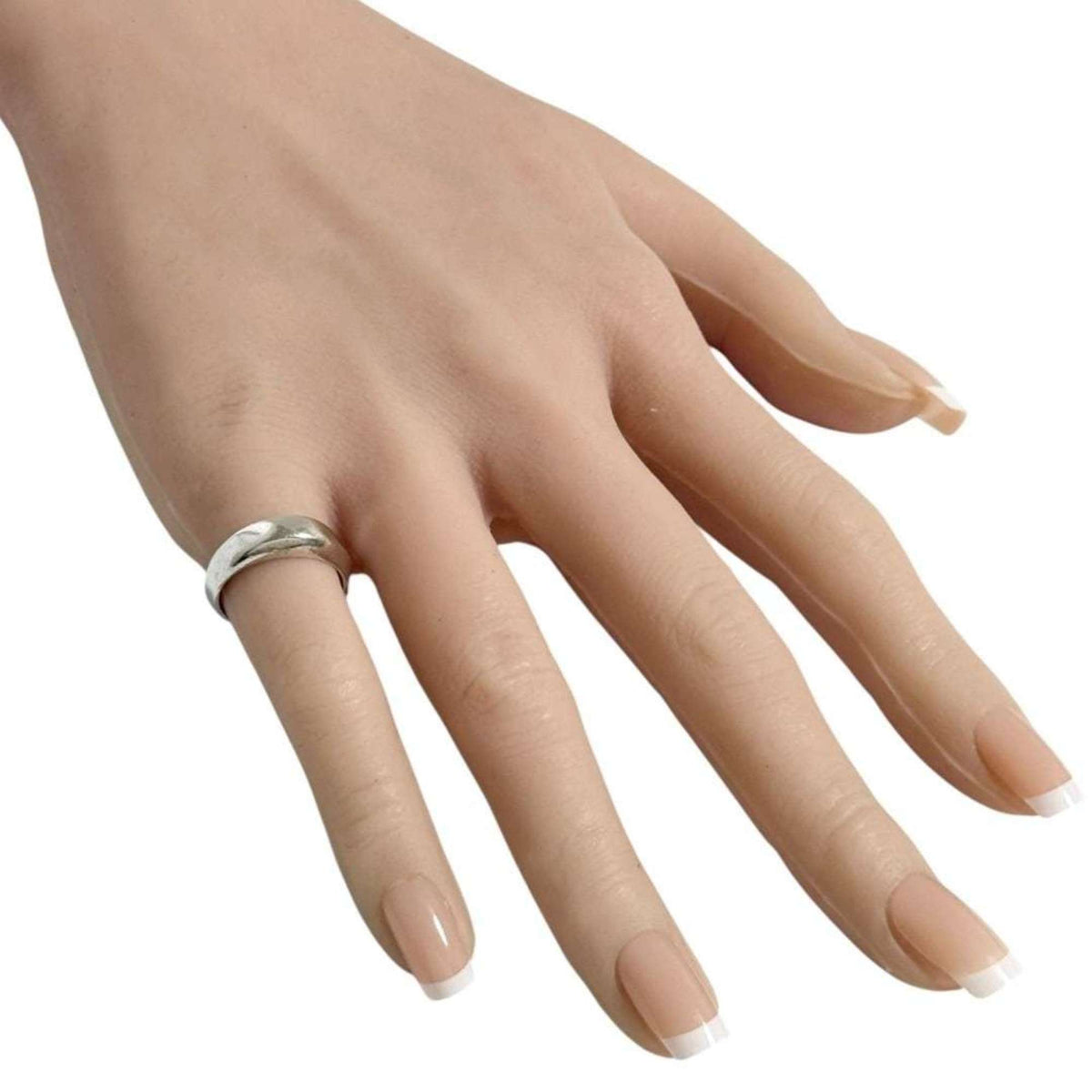 Tiffany Silver 925 Band Ring (Pre-Owned)