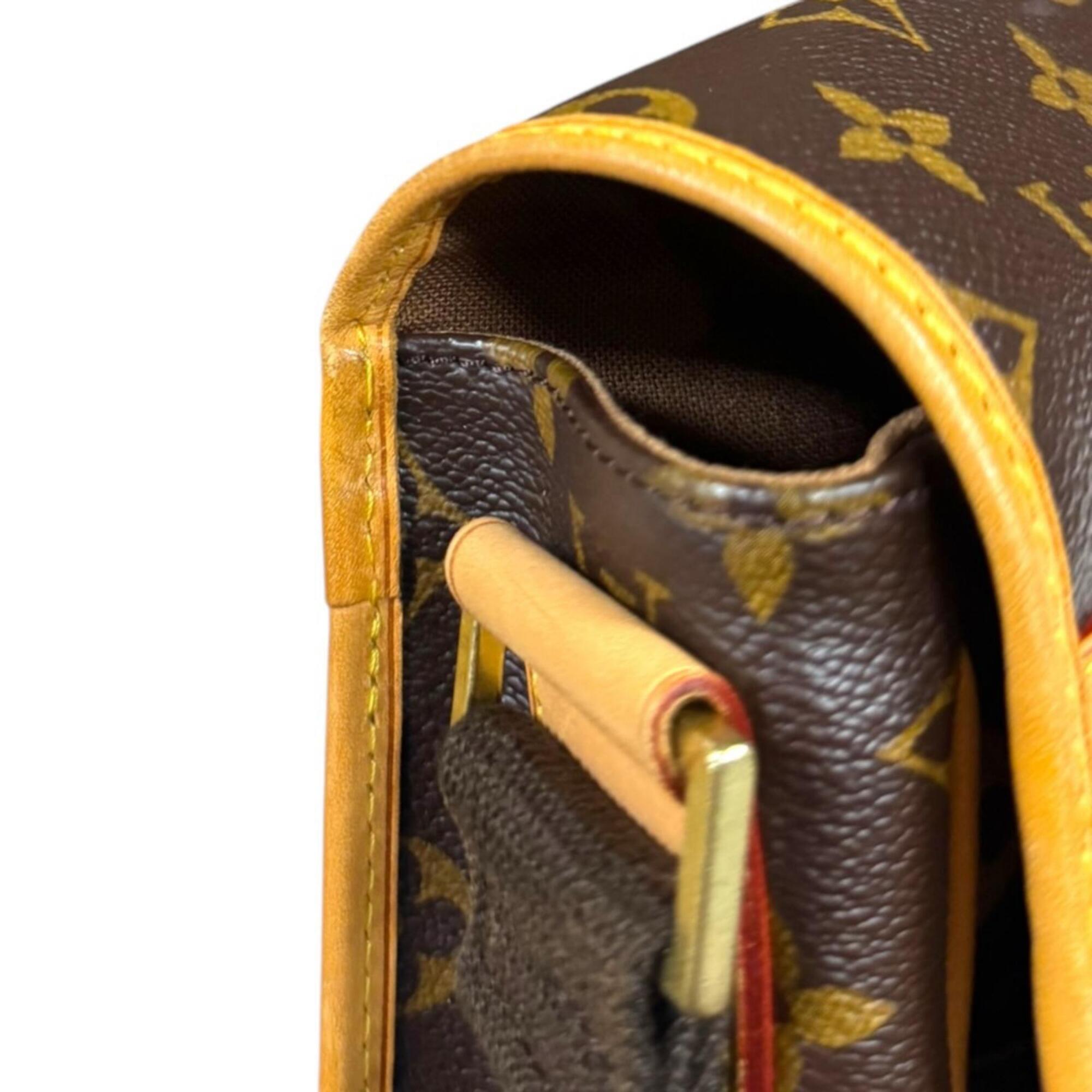 Louis Vuitton Monogram Brown Monogram Shoulder Bag (Pre-Owned)