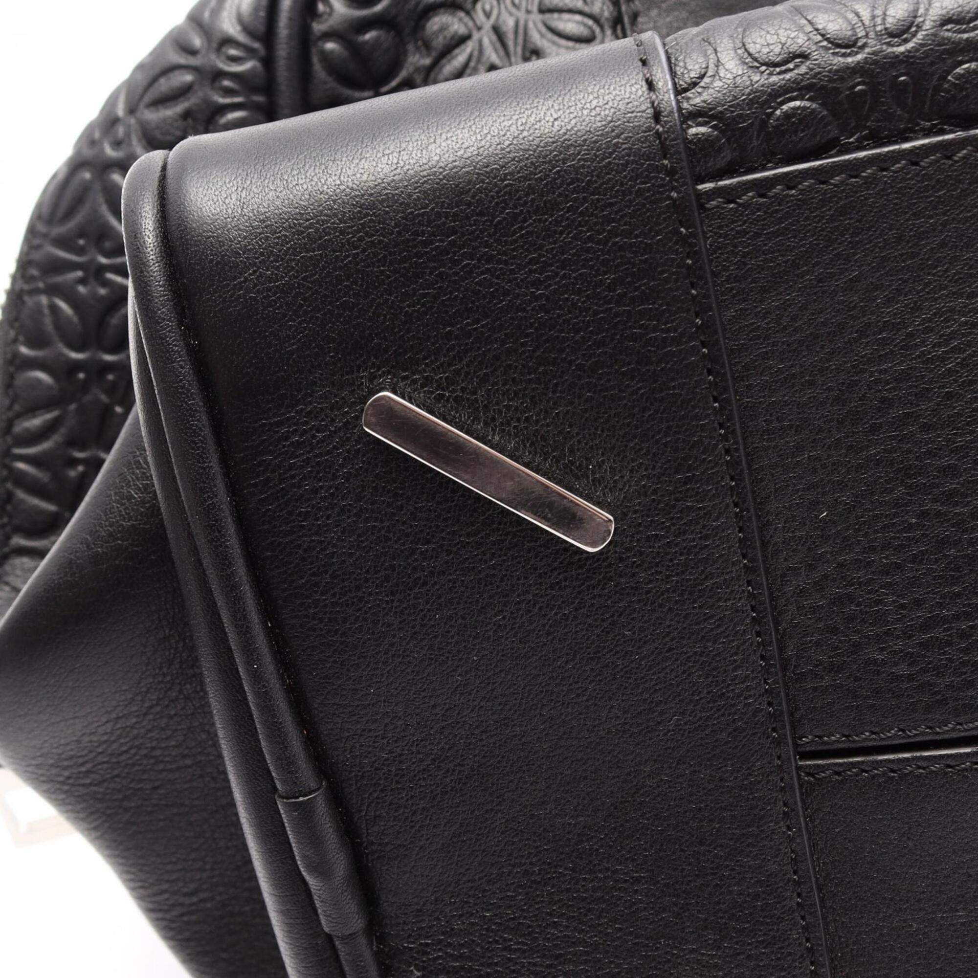 Loewe Black Leather Handbag (Pre-Owned)