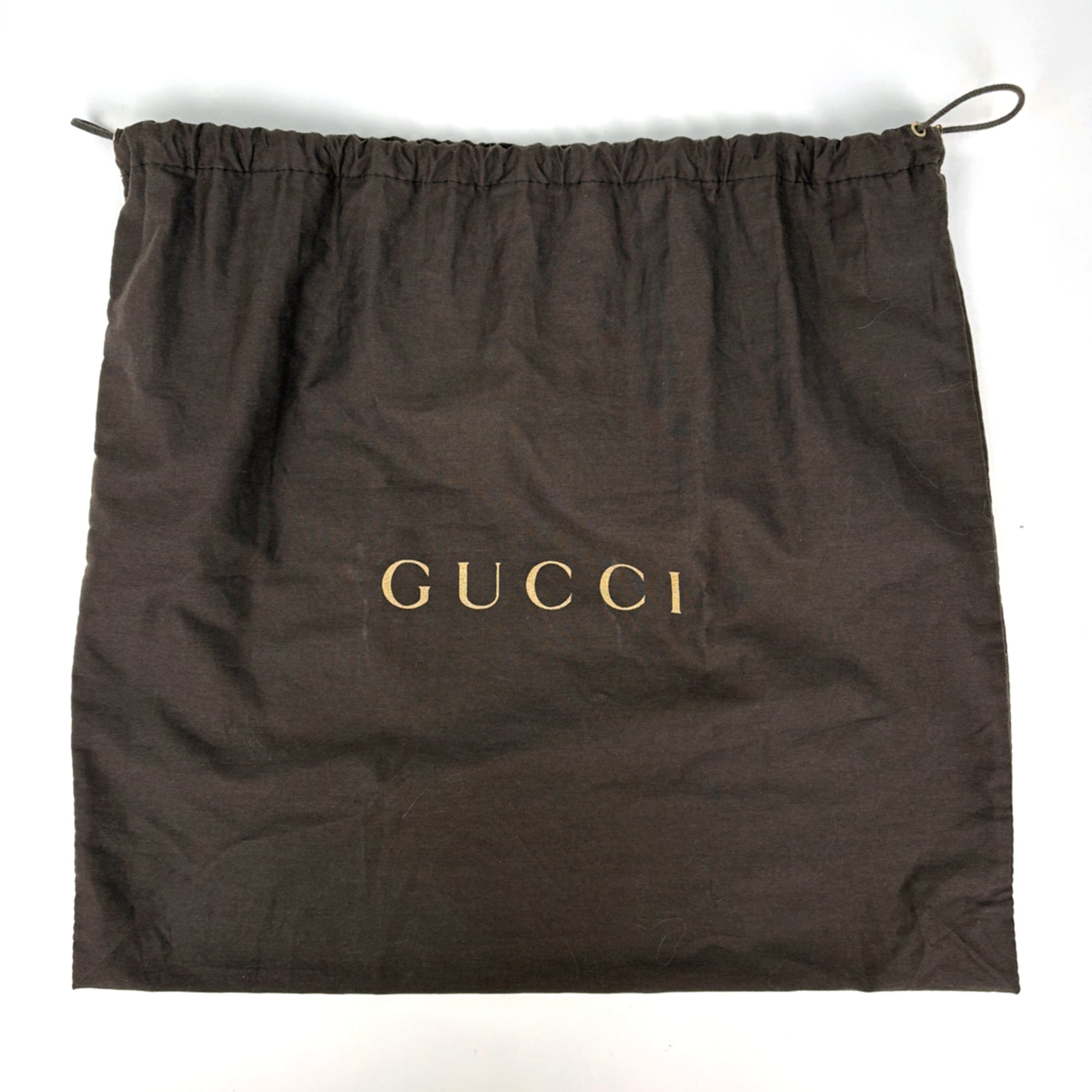 Gucci Navy Leather Handbag (Pre-Owned)