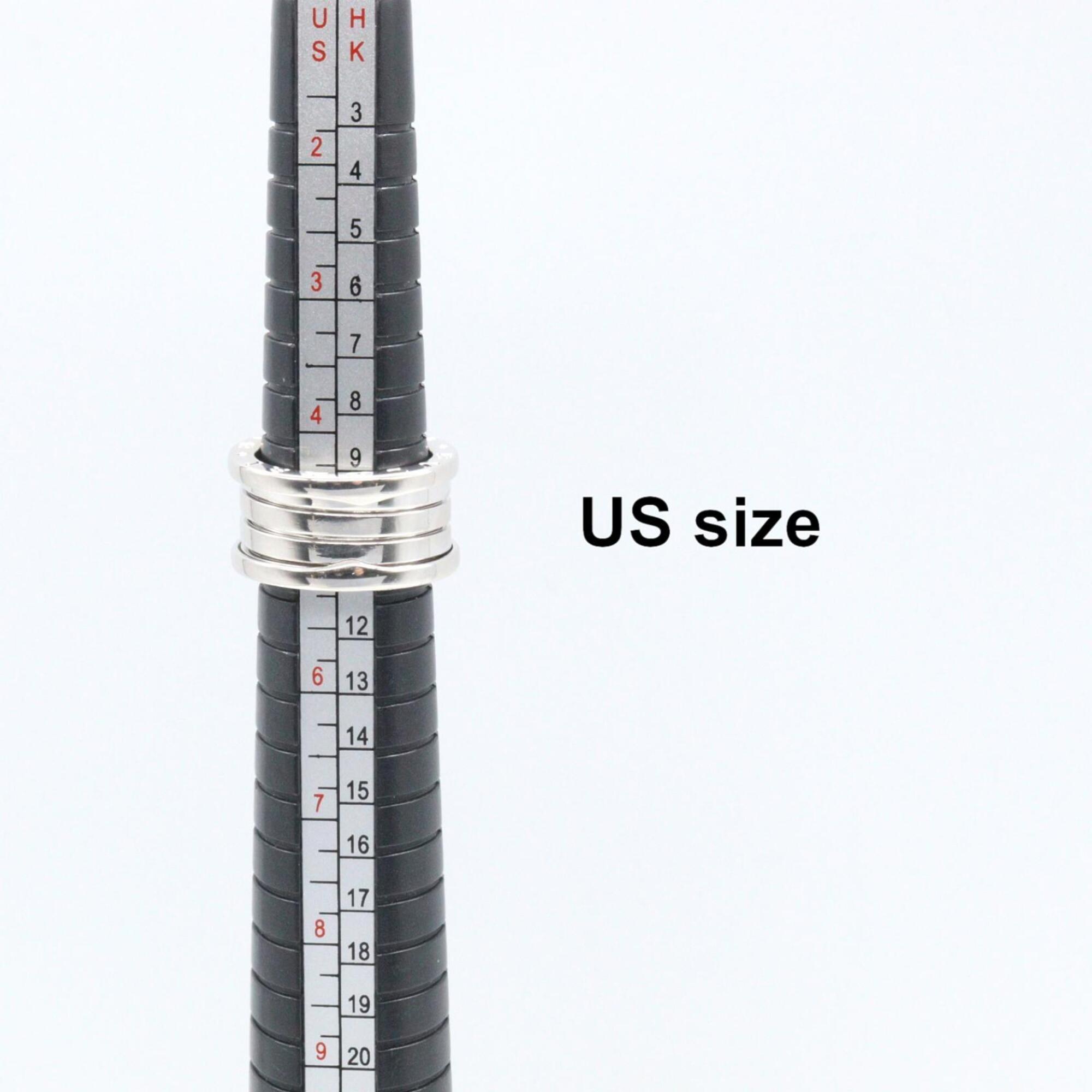 Bvlgari White Gold White Gold (18K) Band Ring (Pre-Owned)