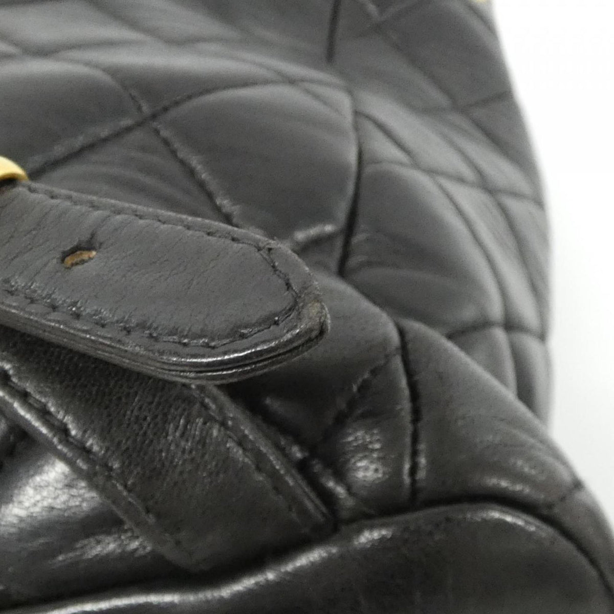 Chanel Black Leather Backpack (Pre-Owned)
