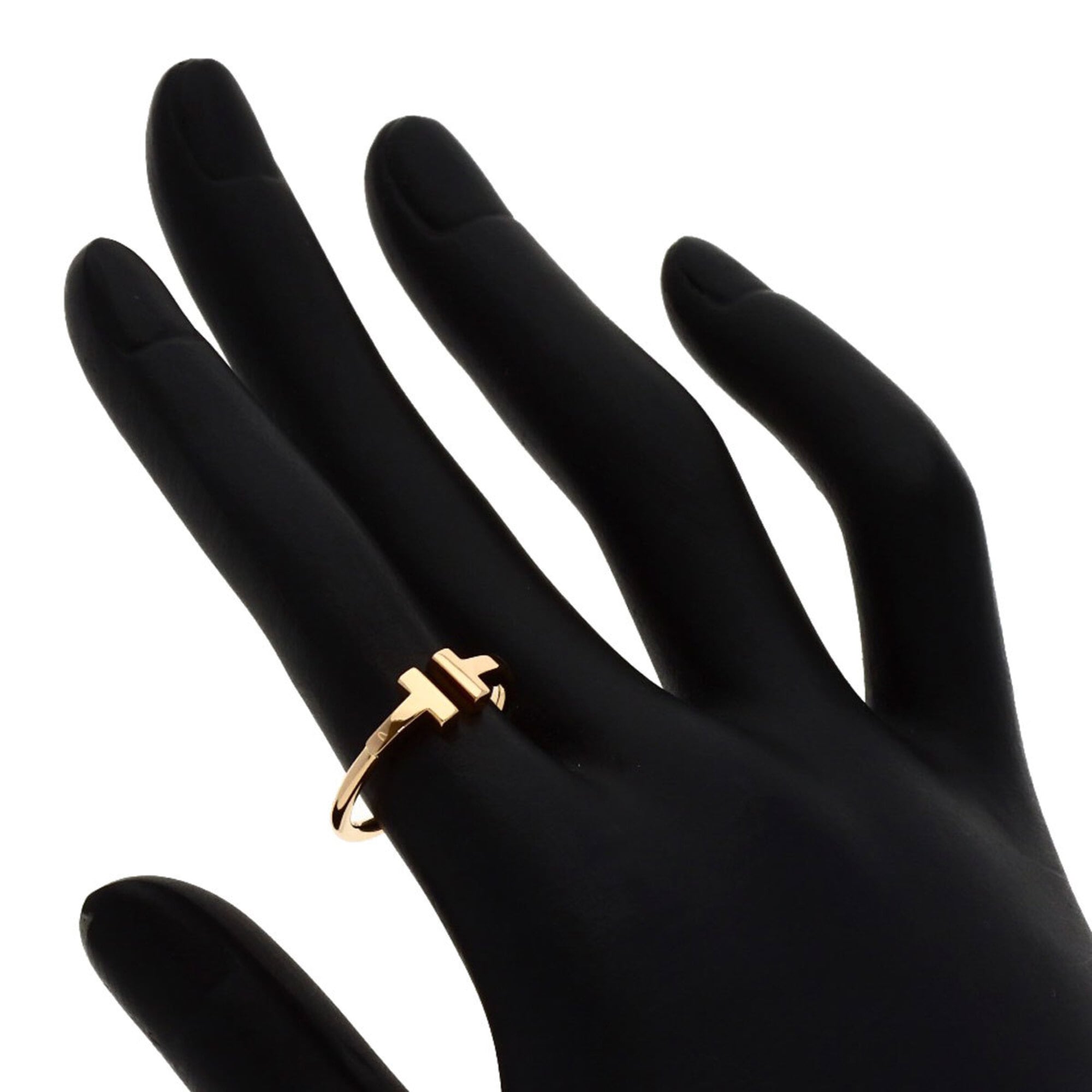 Tiffany Pink Gold (18K) Band Ring (Pre-Owned)