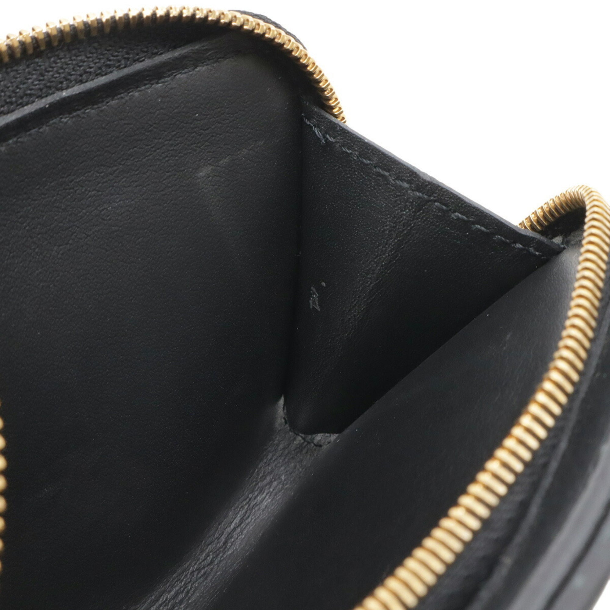 Louis Vuitton Black Noir Leather Wallet (Bi-Fold) (Pre-Owned)