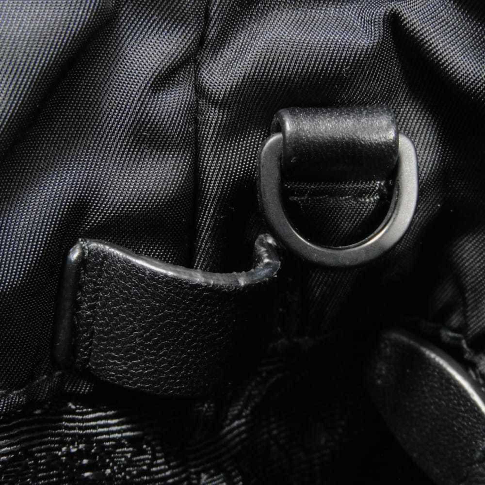 Prada Black Nero Nylon Shoulder Bag Tote Bag (Pre-Owned)