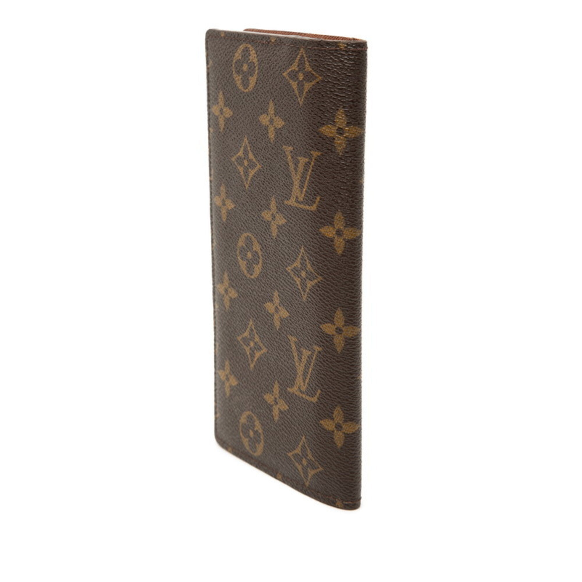 Louis Vuitton Brown Monogram Monogram Long Wallet (Bi-Fold) (Pre-Owned)
