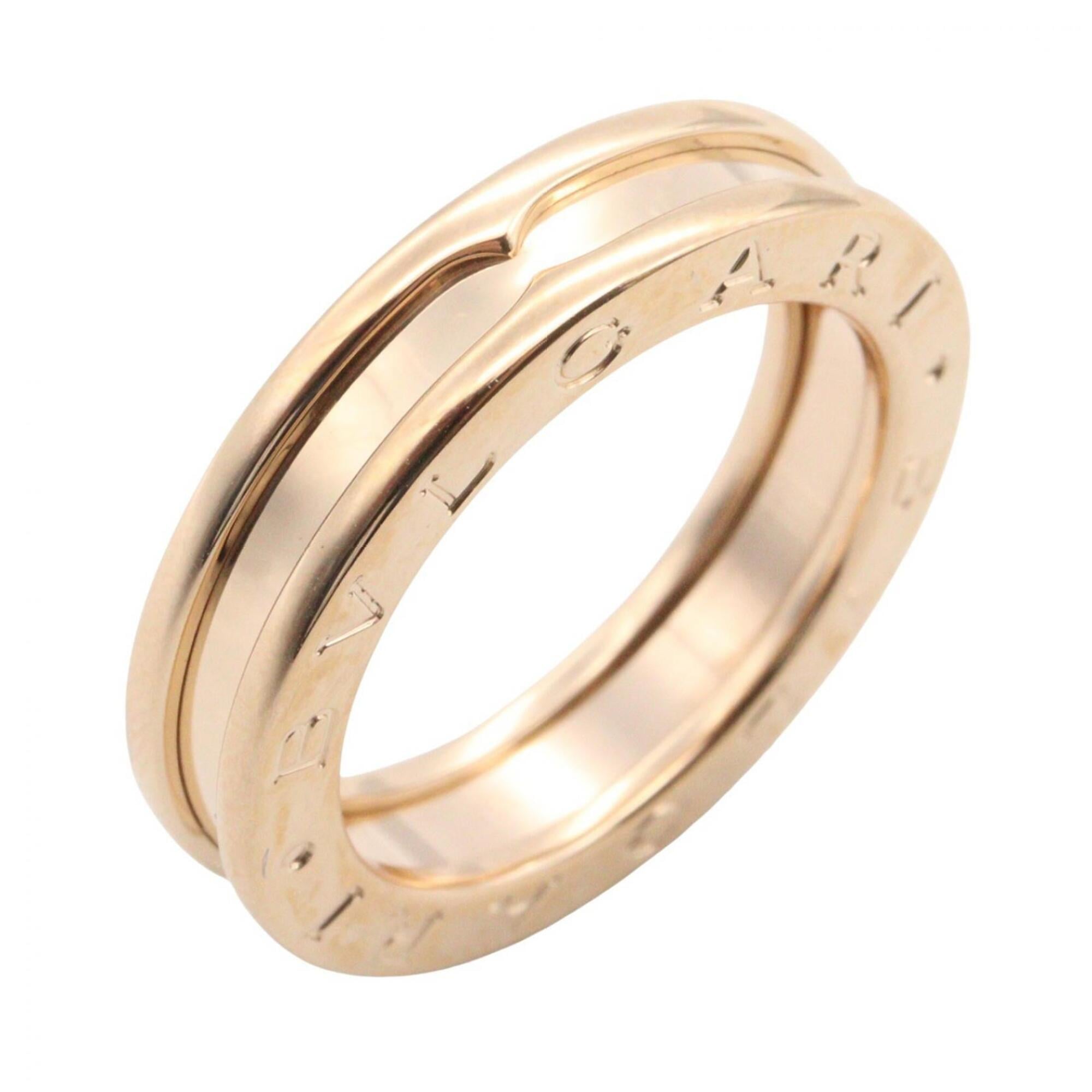 Bvlgari Gold Pink Gold (18K) Band Ring (Pre-Owned)
