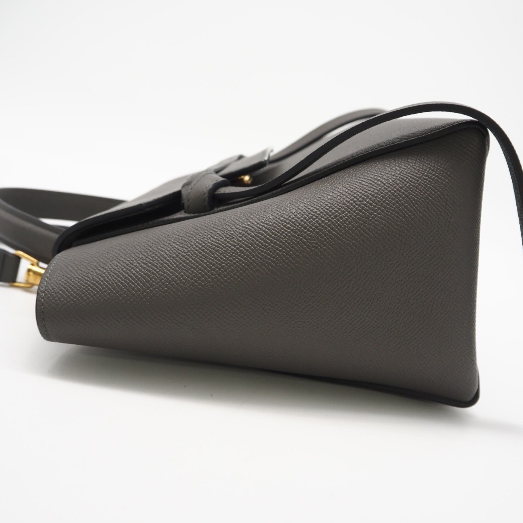 Celine Gray Leather Handbag (Pre-Owned)