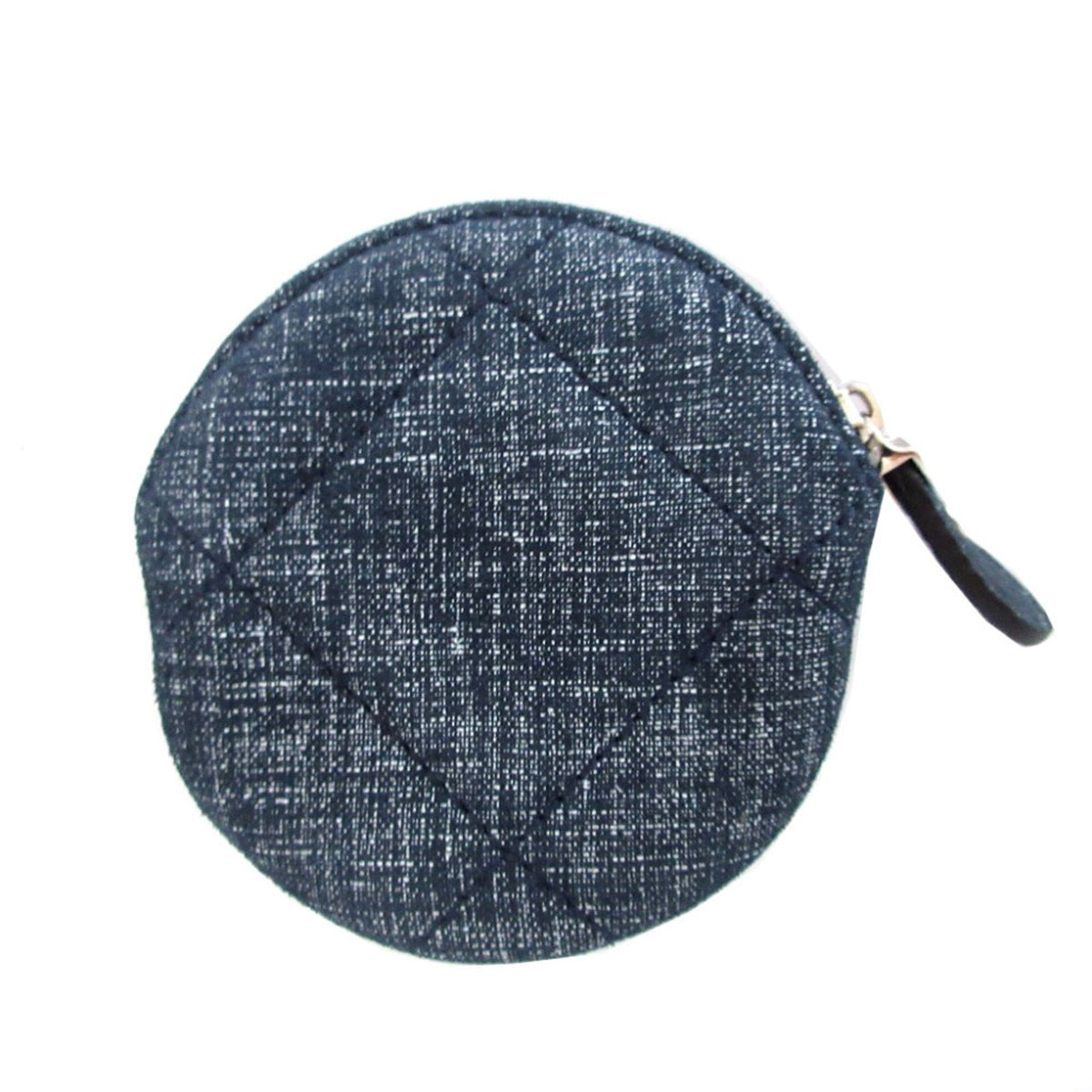 Salvatore Ferragamo Blue Cotton Coin Purse/Coin Case (Pre-Owned)