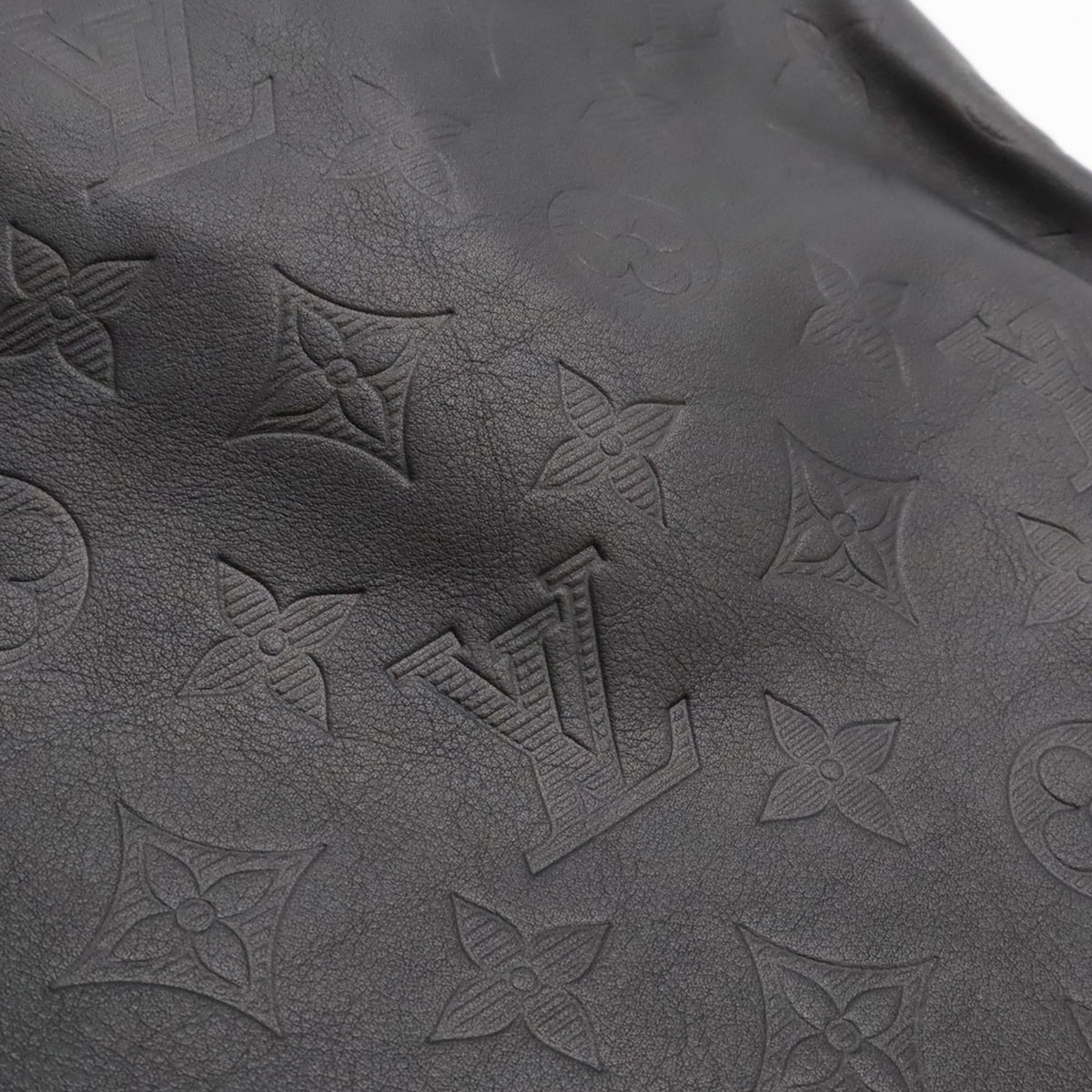 Louis Vuitton Black Noir Monogram Shadow Pochette Shoulder Bag (Pre-Owned)