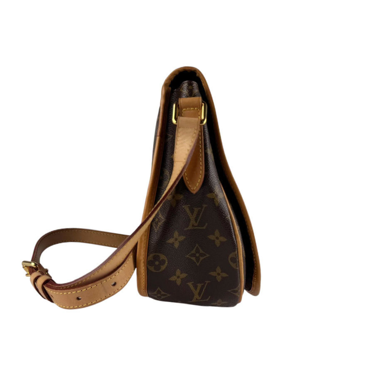 Louis Vuitton Brown Monogram Monogram Shoulder Bag (Pre-Owned)