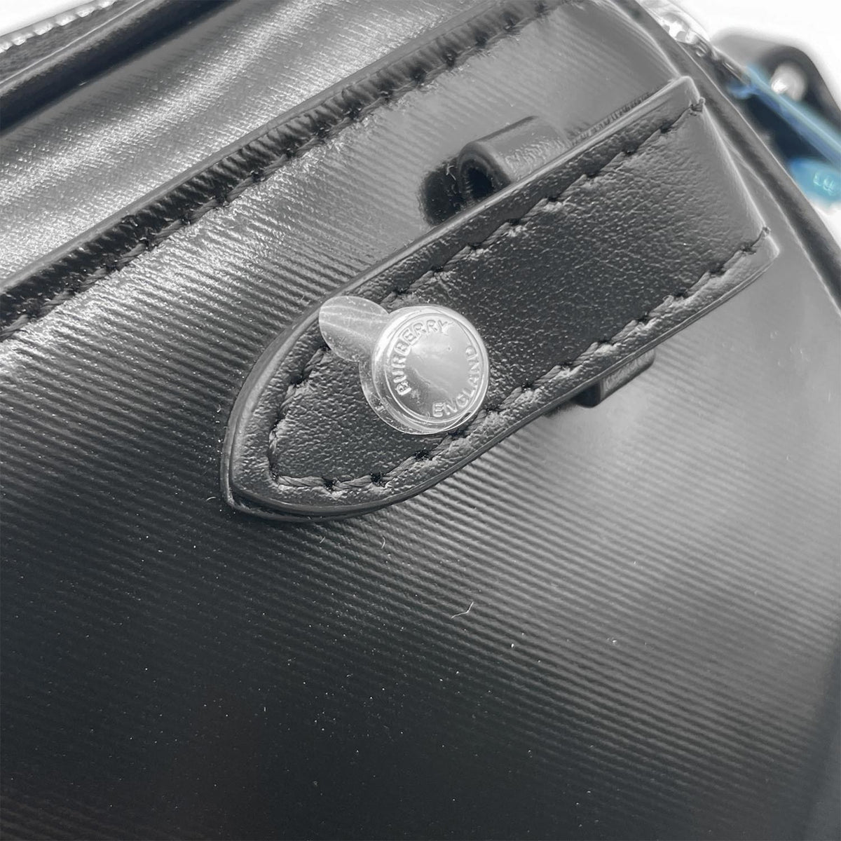Burberry Black Coated Canvas Shoulder Bag (Pre-Owned)