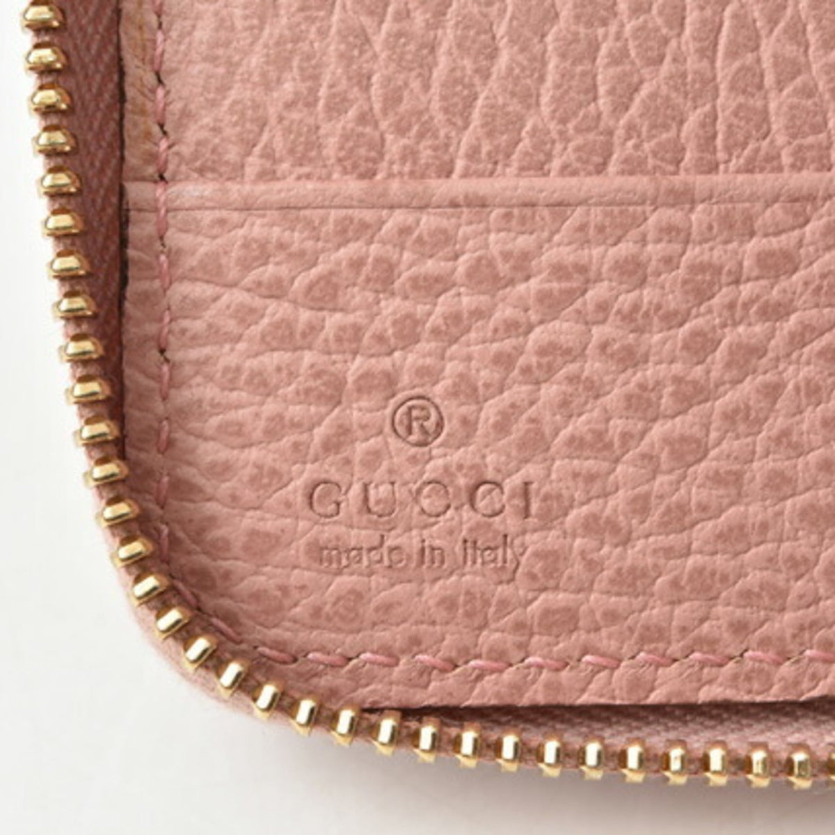 Gucci Light Pink Leather Wallet (Bi-Fold) (Pre-Owned)