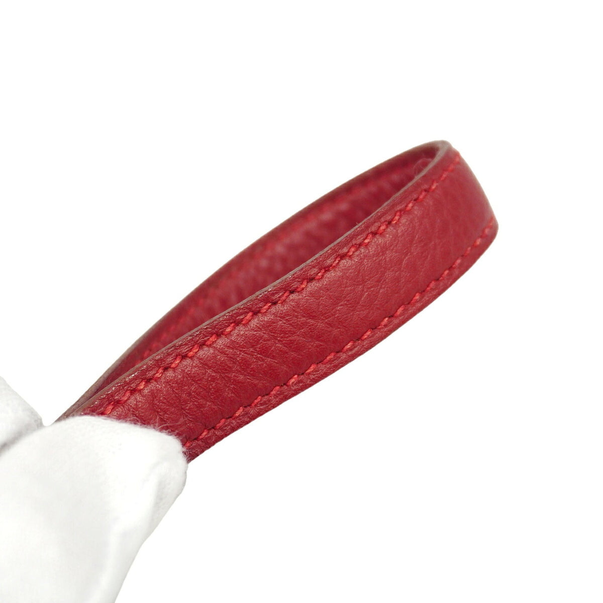 Hermes Rouge Vif Togo Leather Handbag (Pre-Owned)