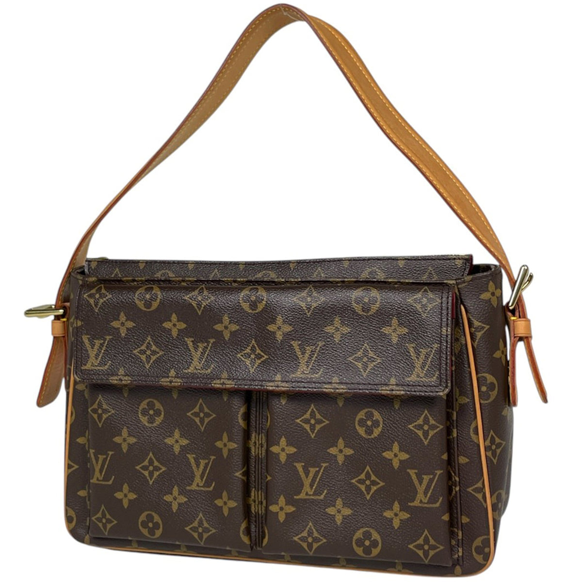 Louis Vuitton Brown Monogram Monogram Shoulder Bag (Pre-Owned)