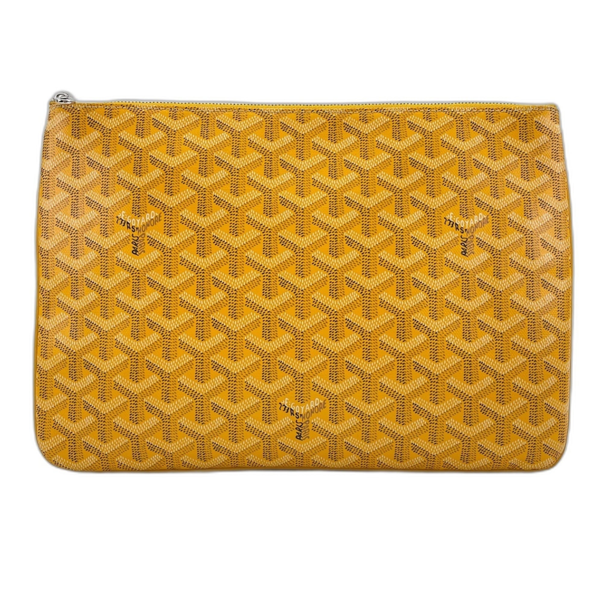 Goyard Yellow Pvc Clutch Bag (Pre-Owned)