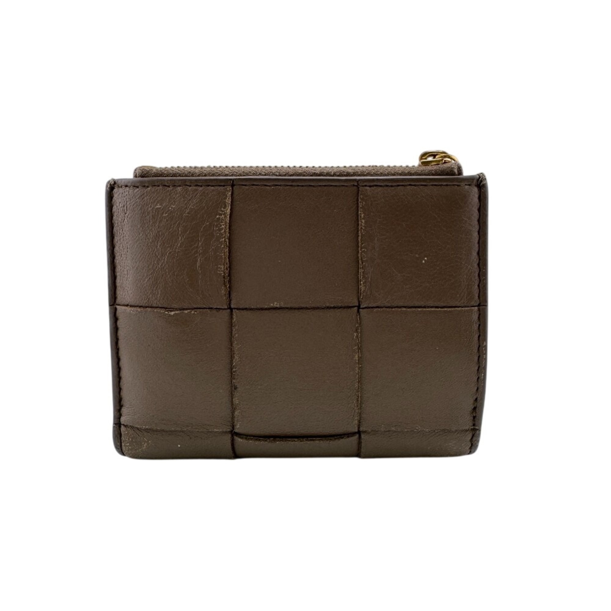 Bottega Veneta Brown Leather Wallet (Bi-Fold) (Pre-Owned)