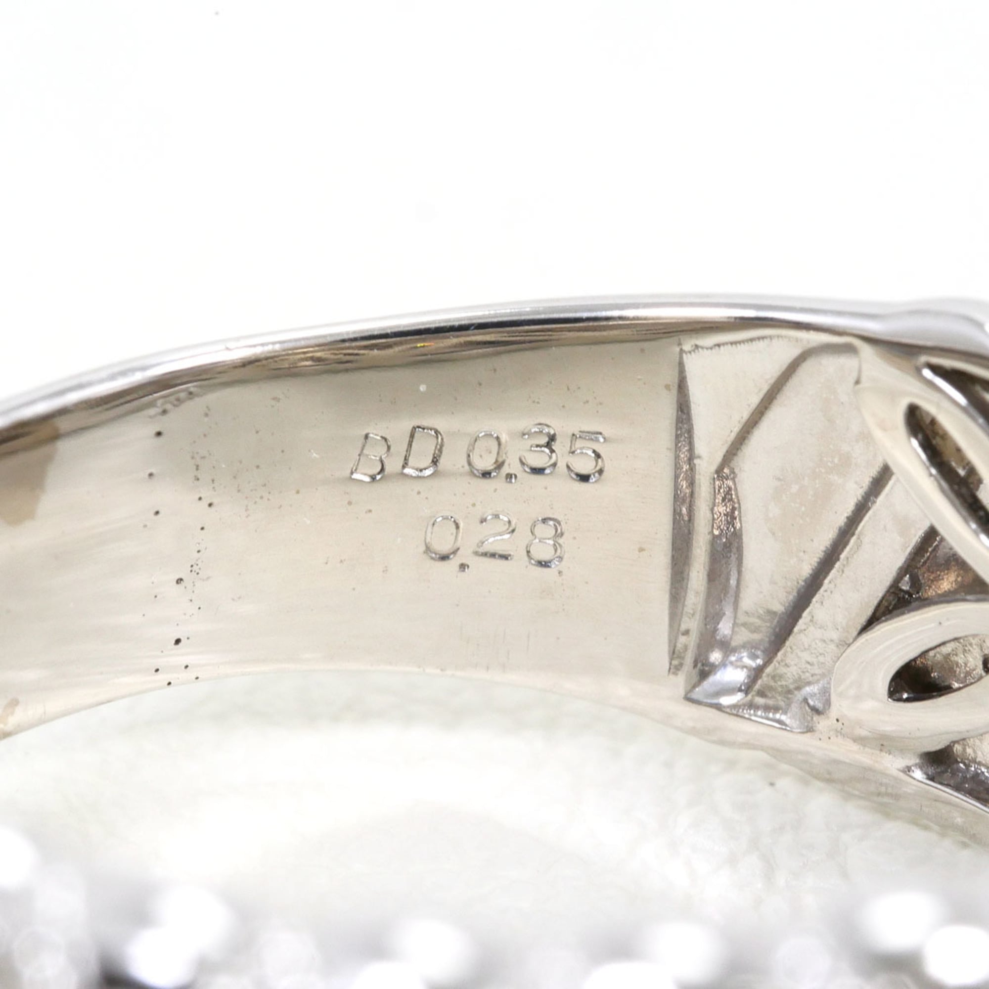 Unbranded Black White Gold Band Ring (Pre-Owned)