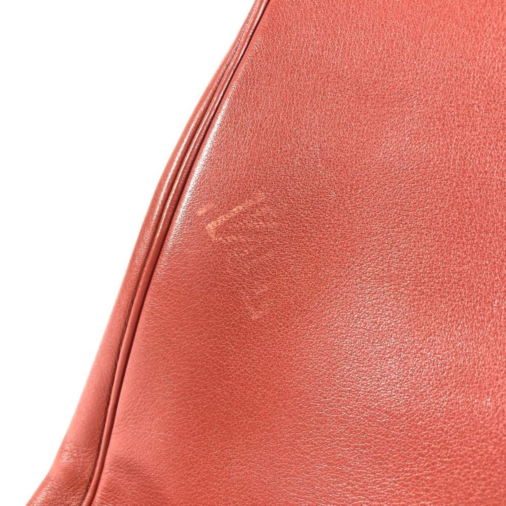 Hermes Kelly Brown Leather Shoulder Bag (Pre-Owned)