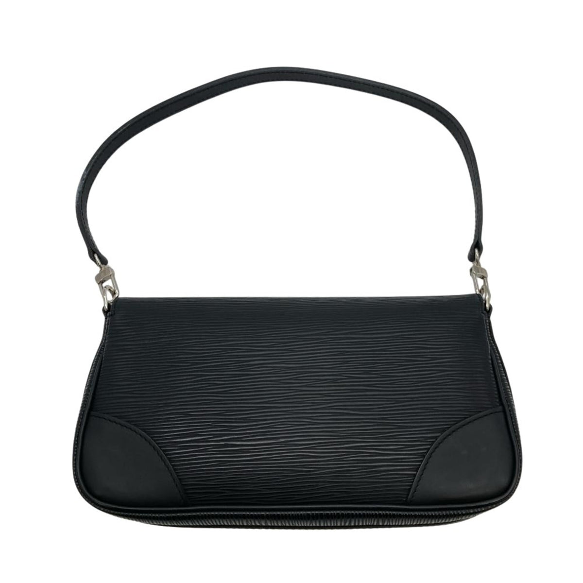 Louis Vuitton Epi Black Noir Epi Leather Shoulder Bag (Pre-Owned)