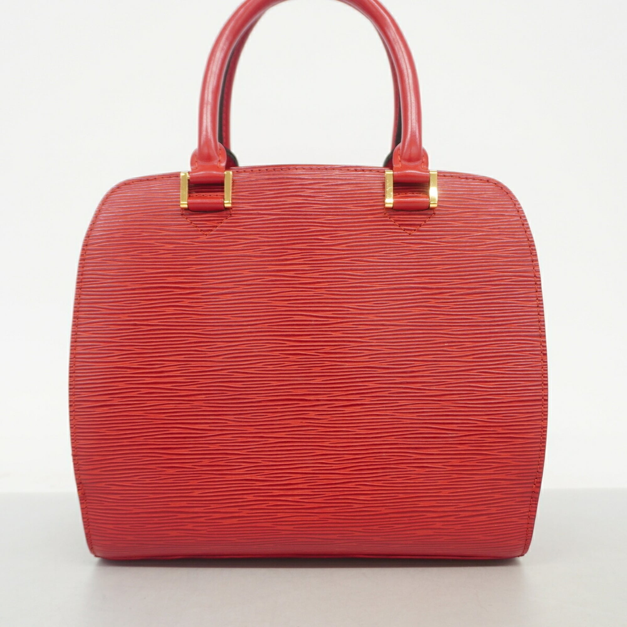 Louis Vuitton Castilian Red Handbag (Pre-Owned)