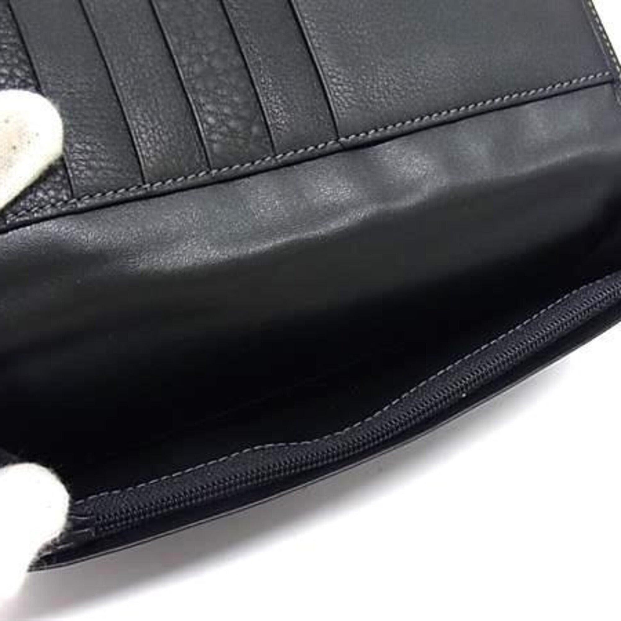 Balenciaga Black Leather Wallet (Bi-Fold) (Pre-Owned)