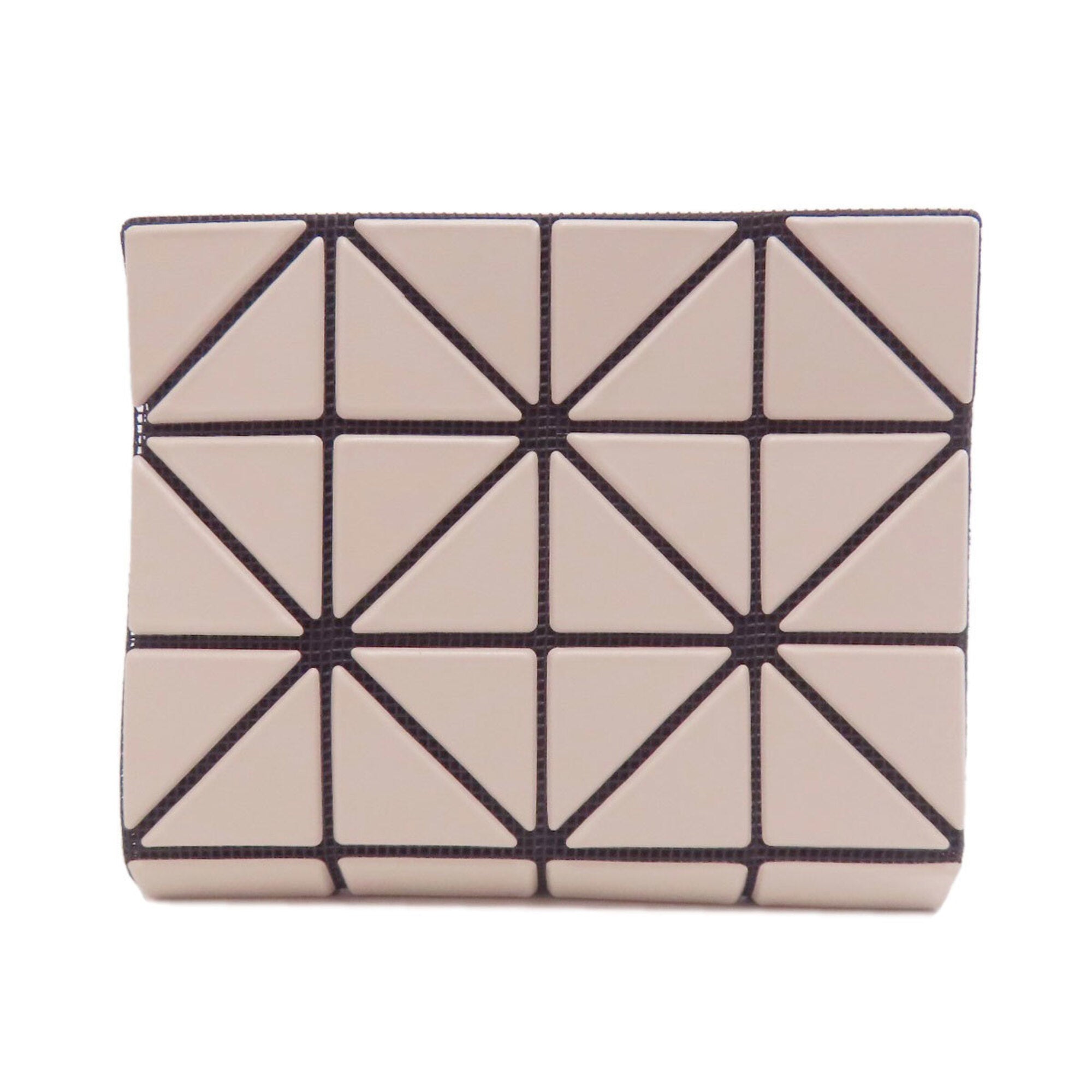 Issey Miyake Beige Polyester Vinyl Coin Purse/Coin Case (Pre-Owned)