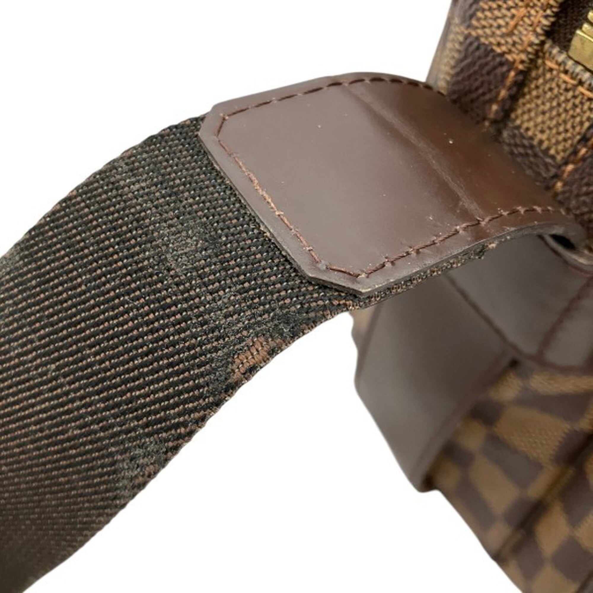 Louis Vuitton Brown Handbag Shoulder Bag (Pre-Owned)