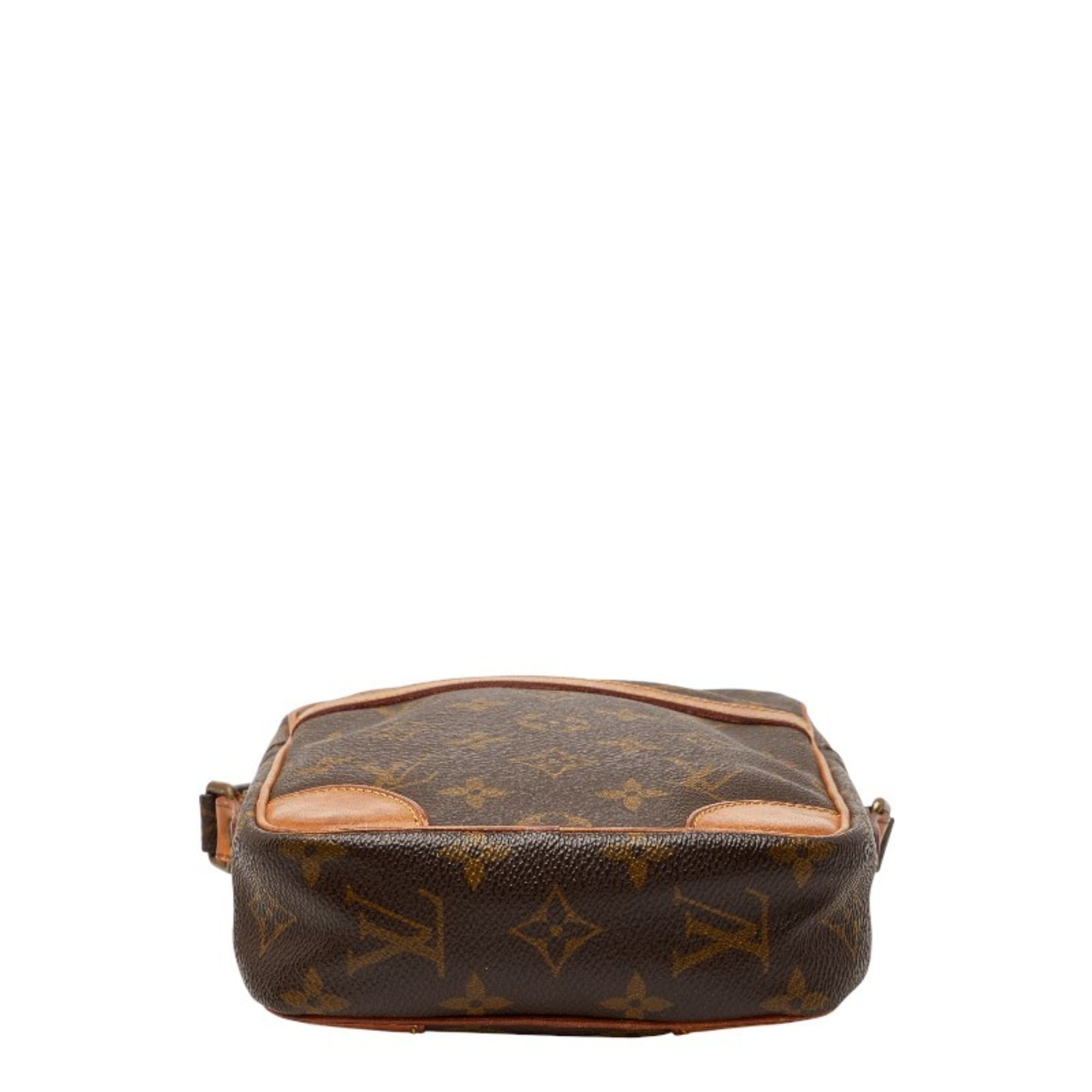 Louis Vuitton Brown Pvc Leather Shoulder Bag (Pre-Owned)