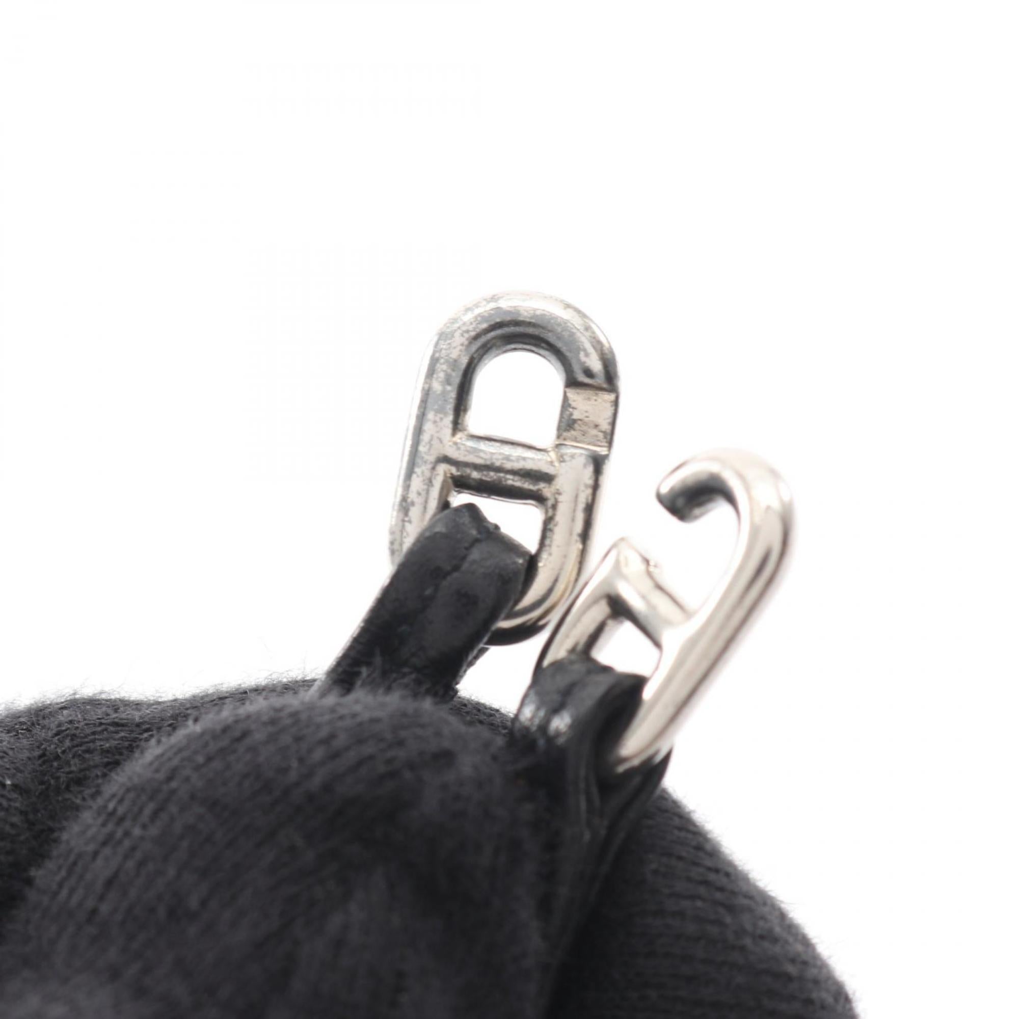 Hermes Black Togo Leather Handbag (Pre-Owned)