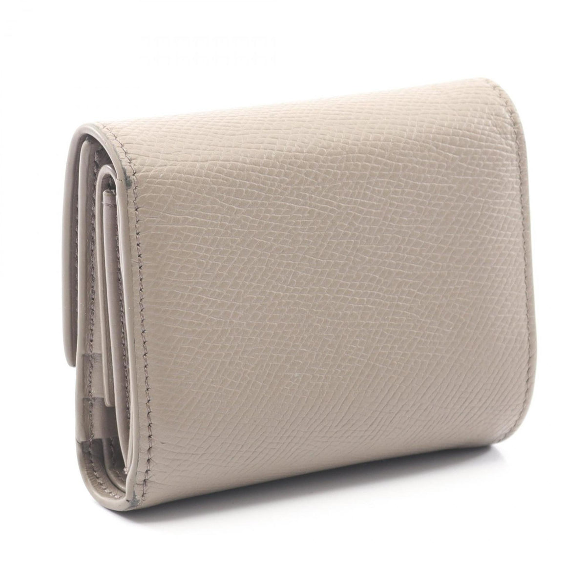 Celine Beige Leather Wallet (Tri-Fold) (Pre-Owned)